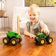 John Deere Monster Treads & Sounds Combine & Tractor 2 Pack