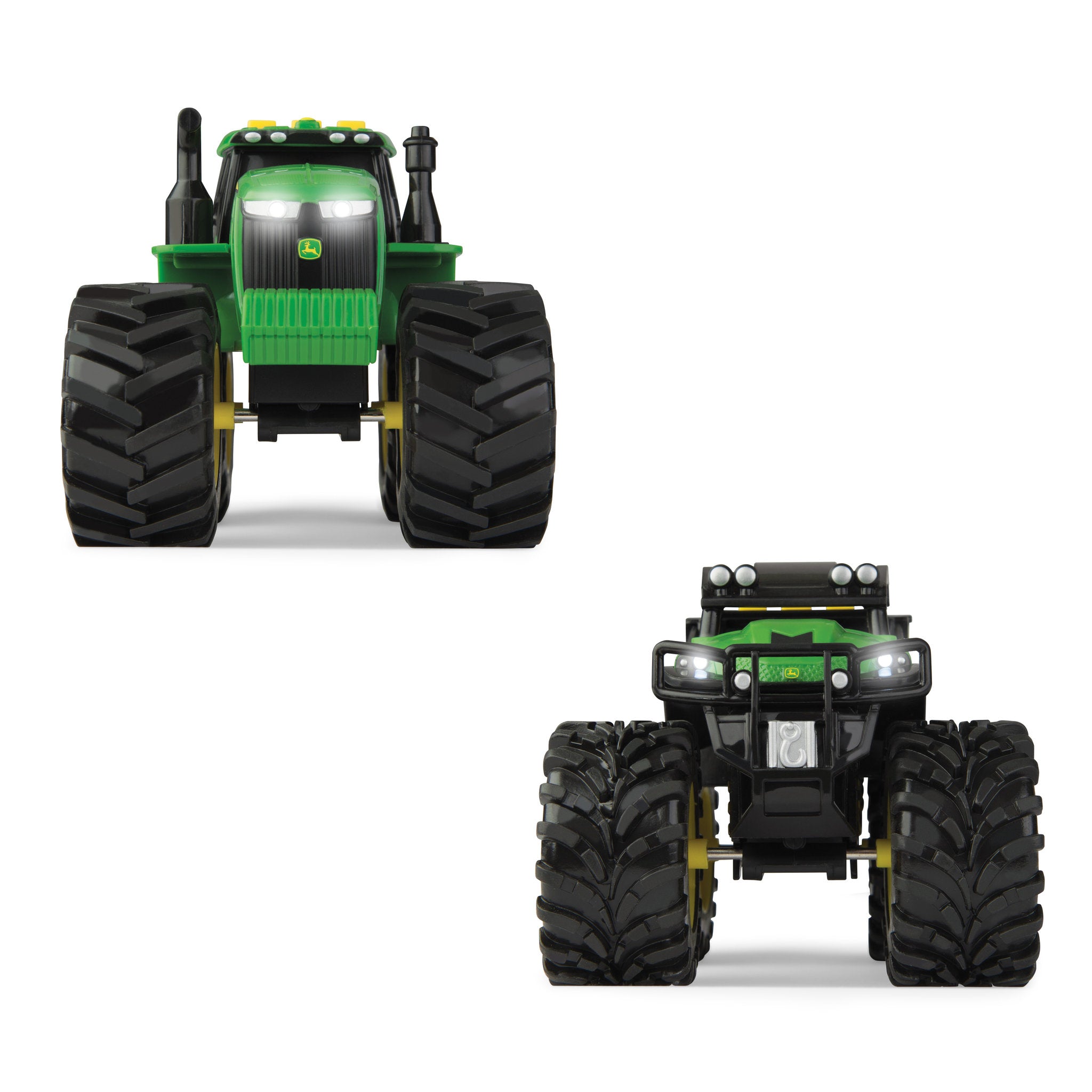 John Deere Monster Treads & Sounds Combine & Tractor 2 Pack