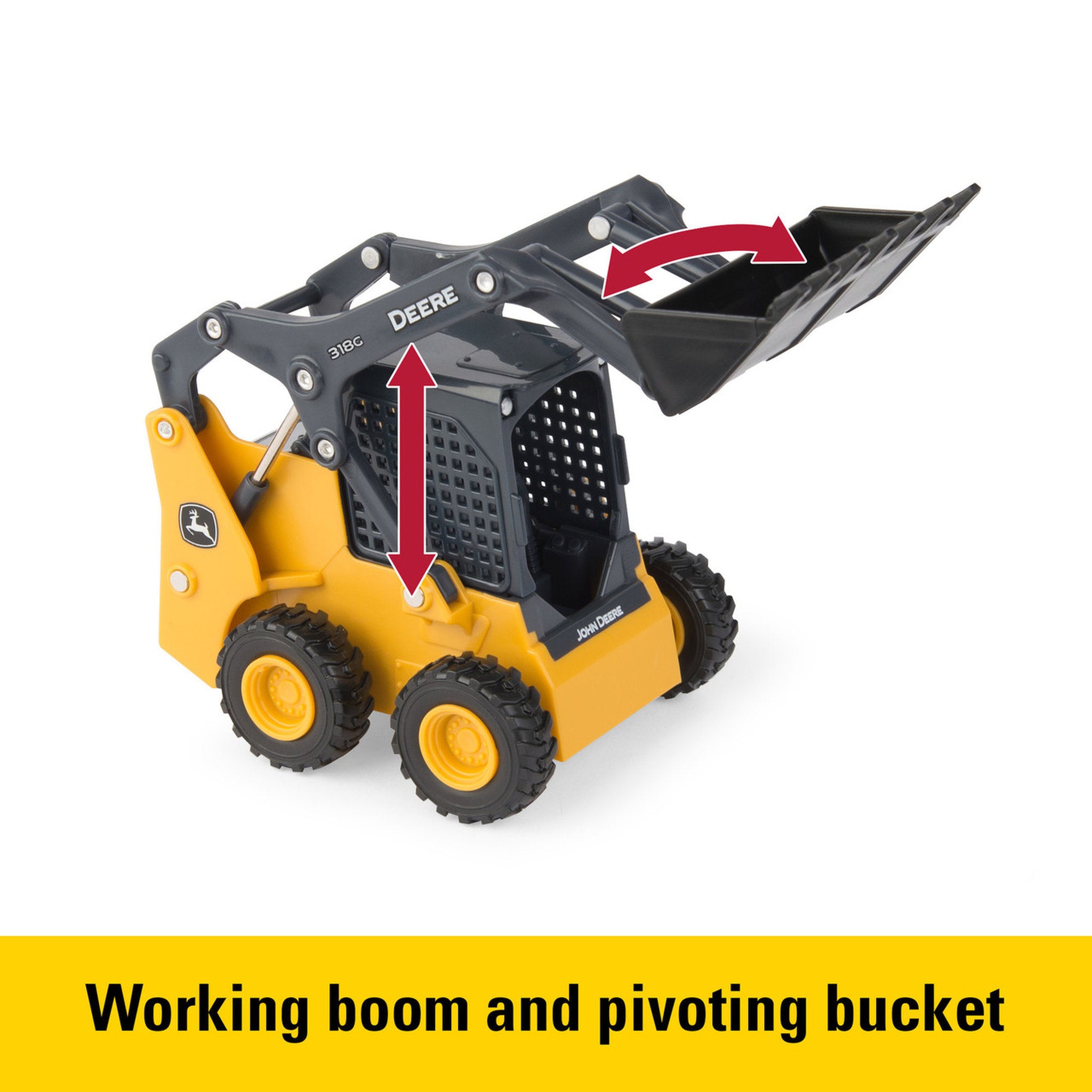 John Deere 1:32 Skidsteer 318G