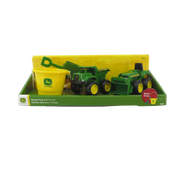 John Deere 15cm Sandbox 2 Pack - Tractor & Dump Truck With Bucket