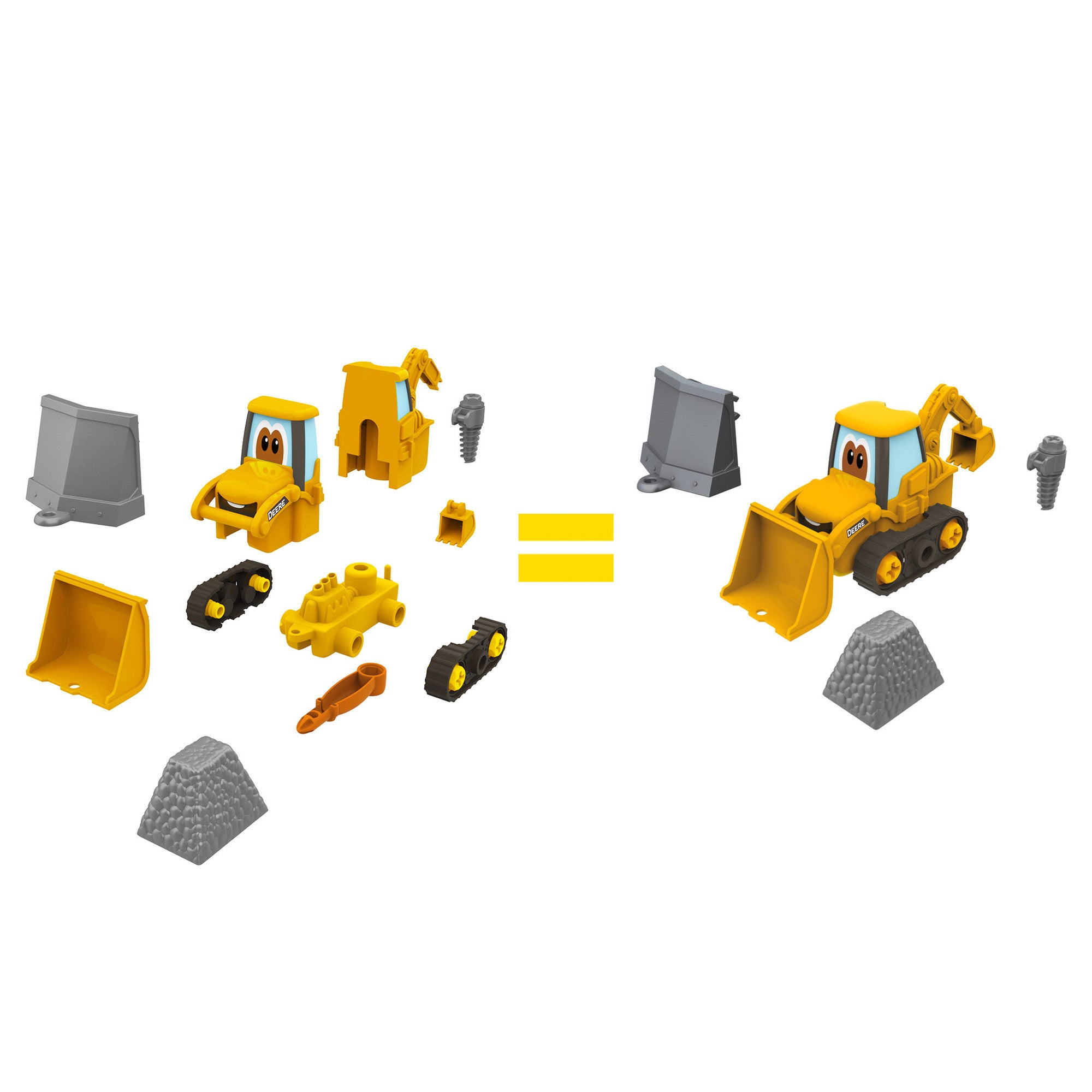 John Deere Kids Build-A-Buddy Backhoe Loader