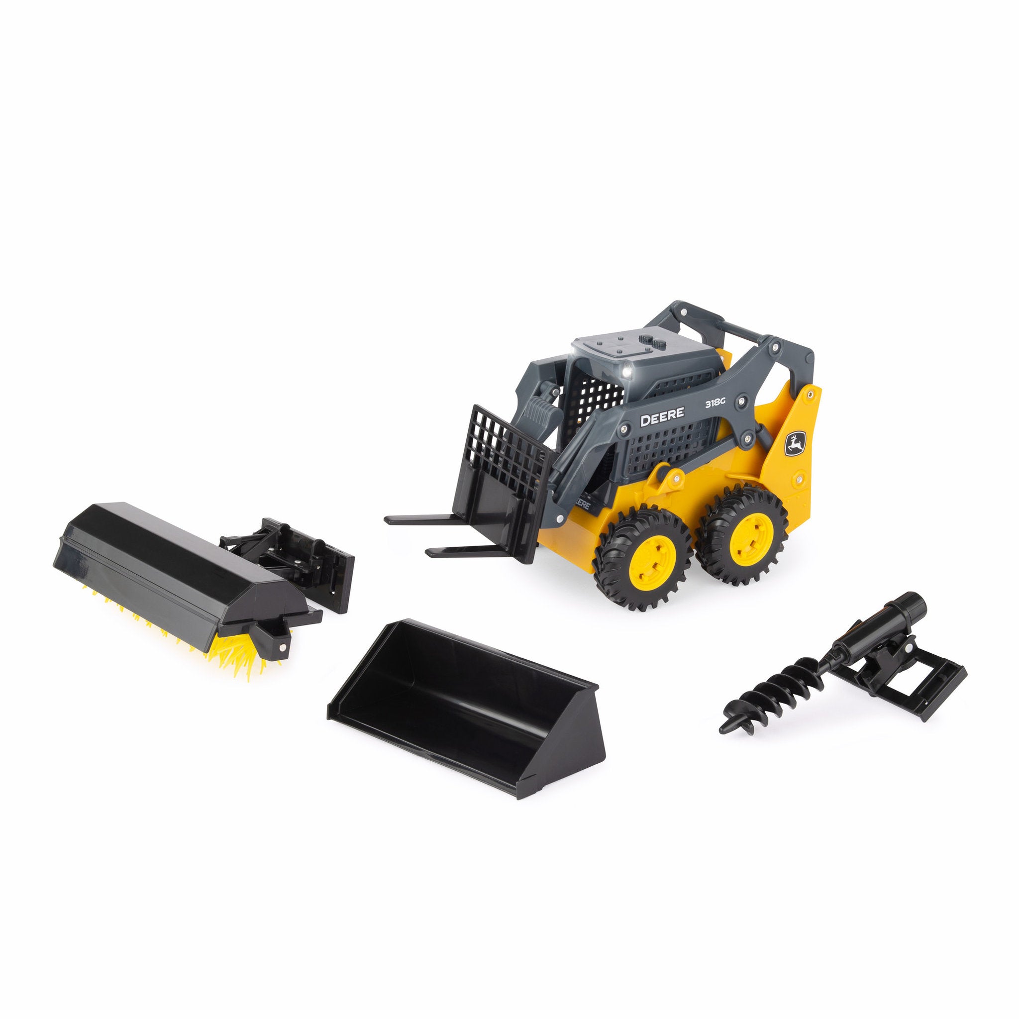John Deere 1:16 318 Skid Steer Set