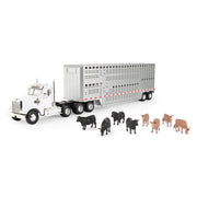 Big Roads 1:32 Freightliner Semi With Cattle Trailer