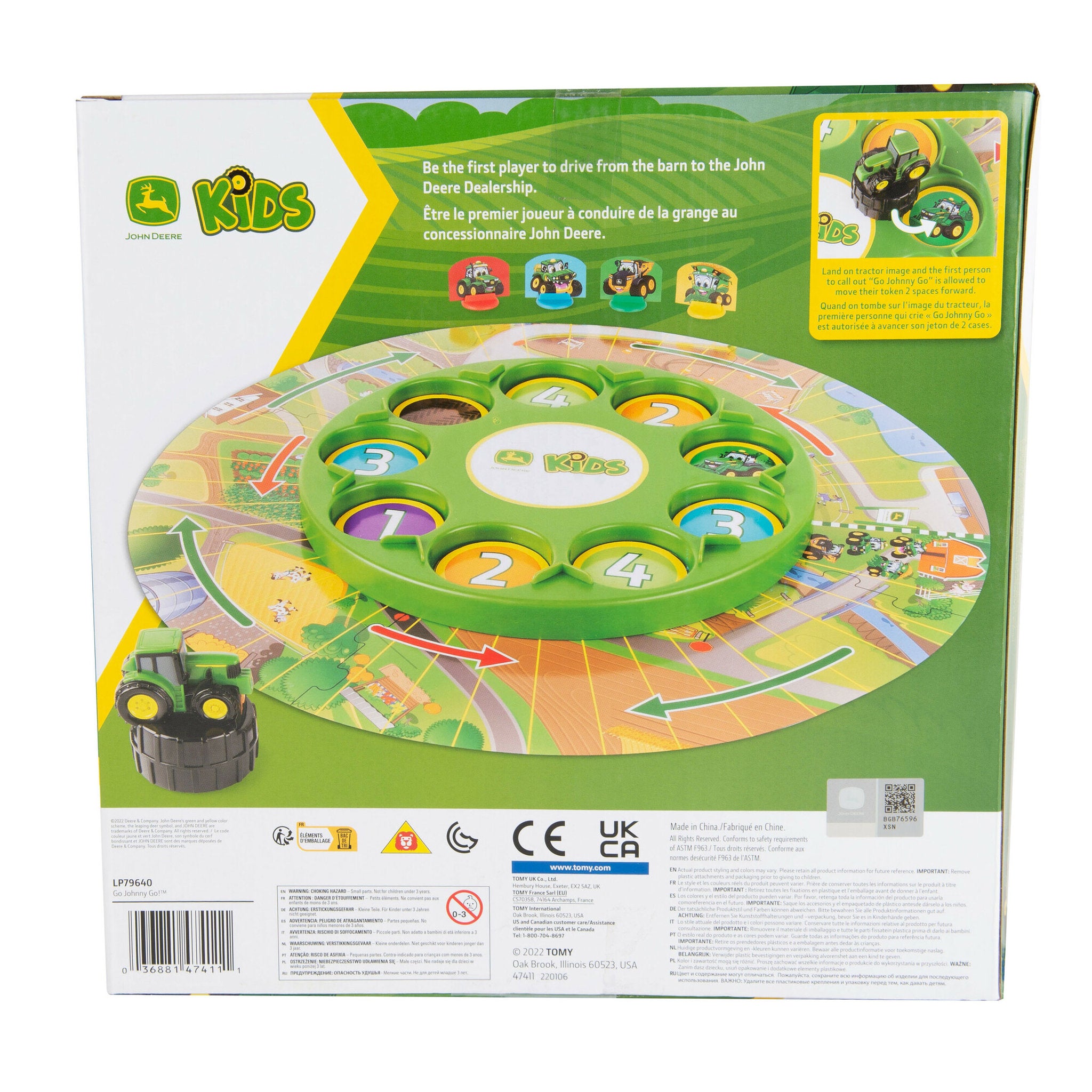 John Deere Kids Go Johnny Go Game