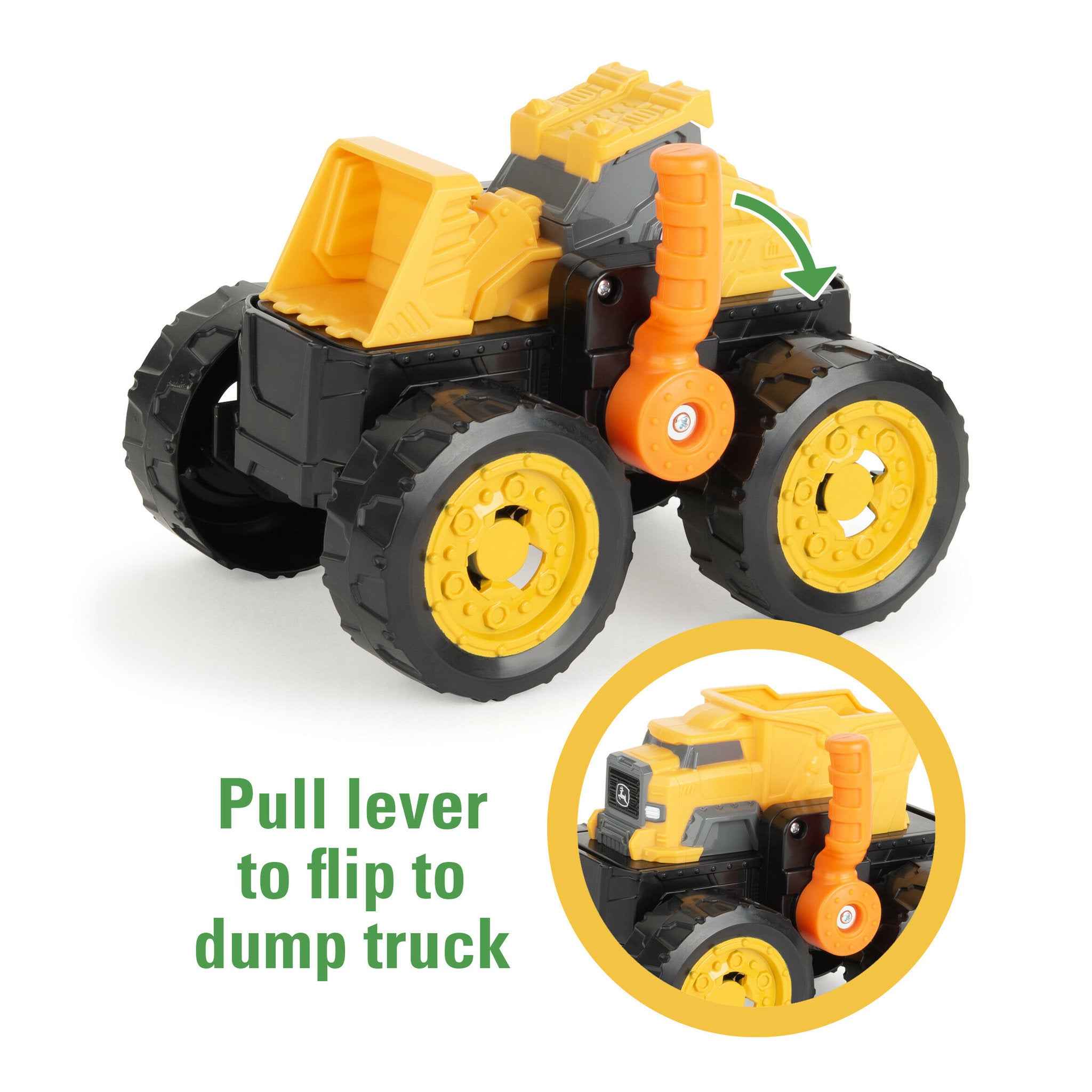 John Deere Monster Treads 2-in-1 Flipping Vehicle