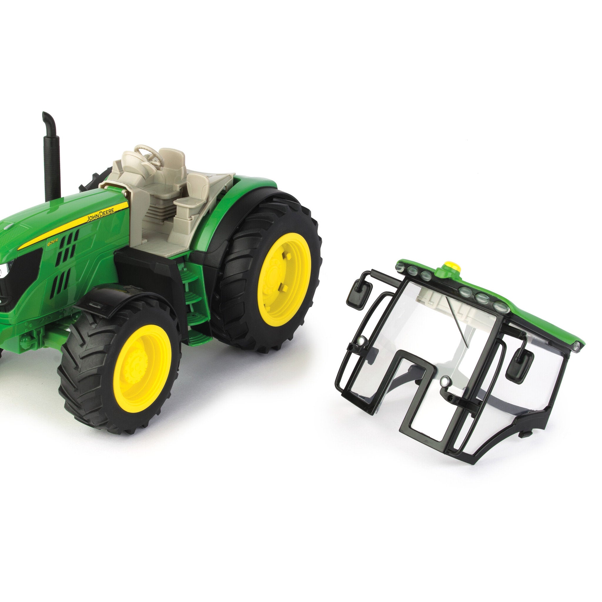 John Deere 1:16 Big Farm Tractor with Planter - 6210R