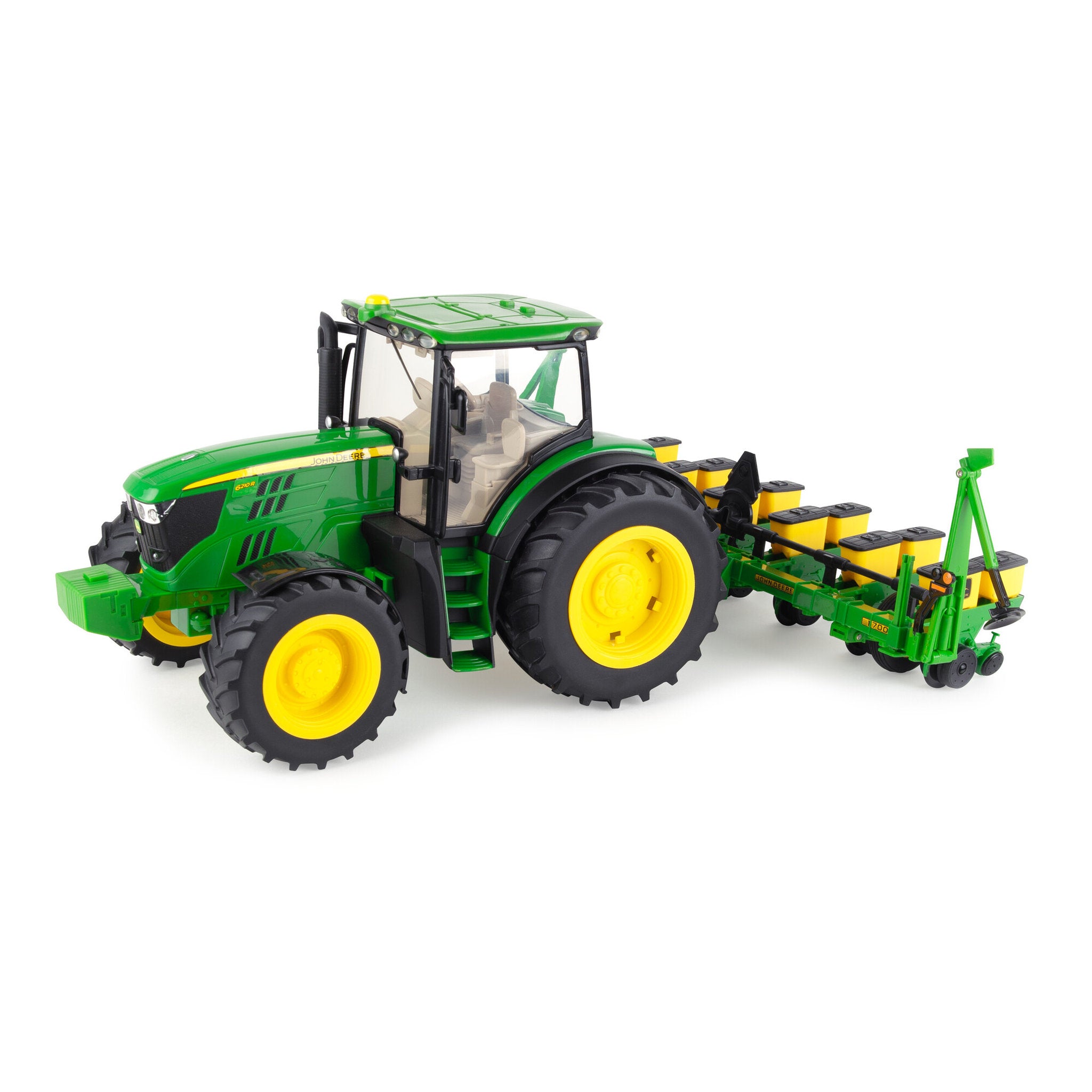 John Deere 1:16 Big Farm Tractor with Planter - 6210R