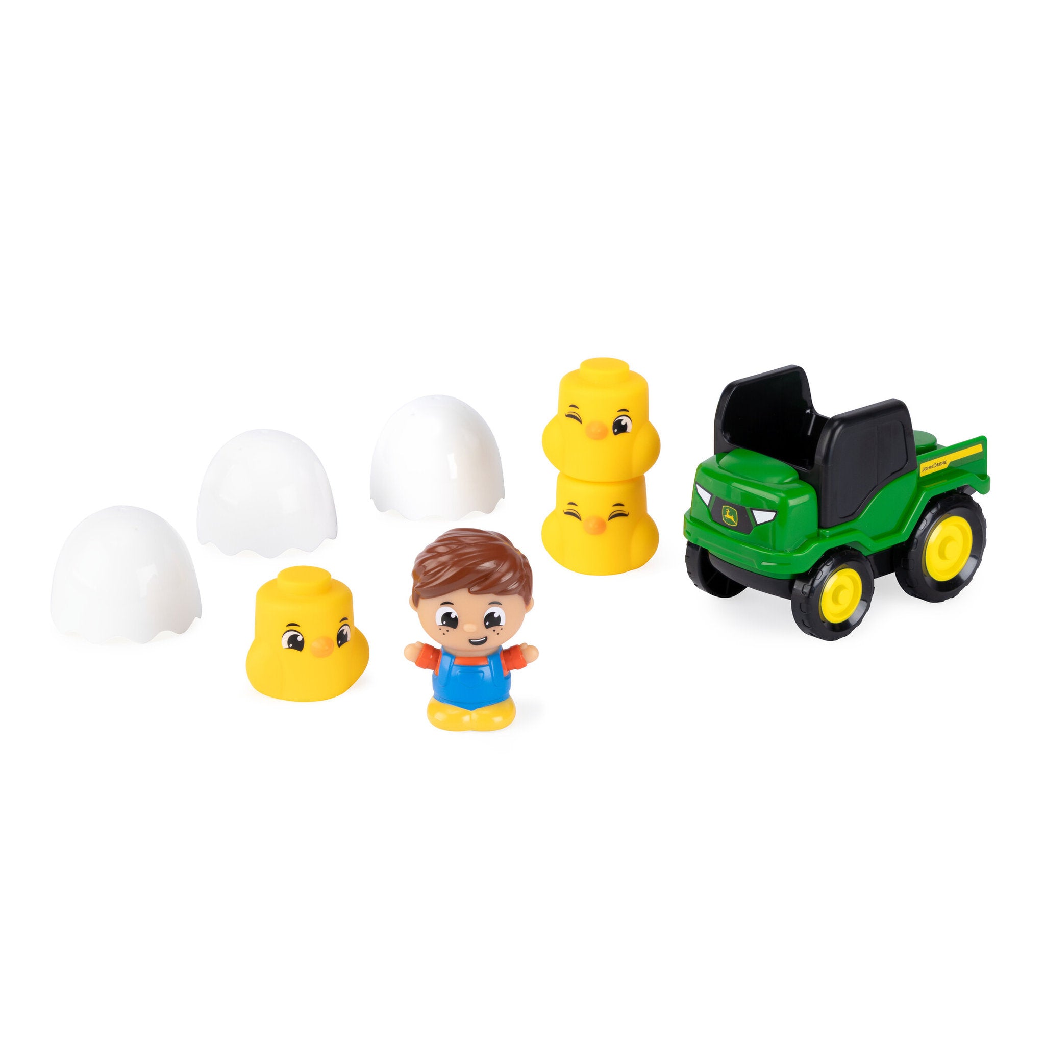 John Deere Build-A-Buddy Stackers 10-Piece Set - Chick