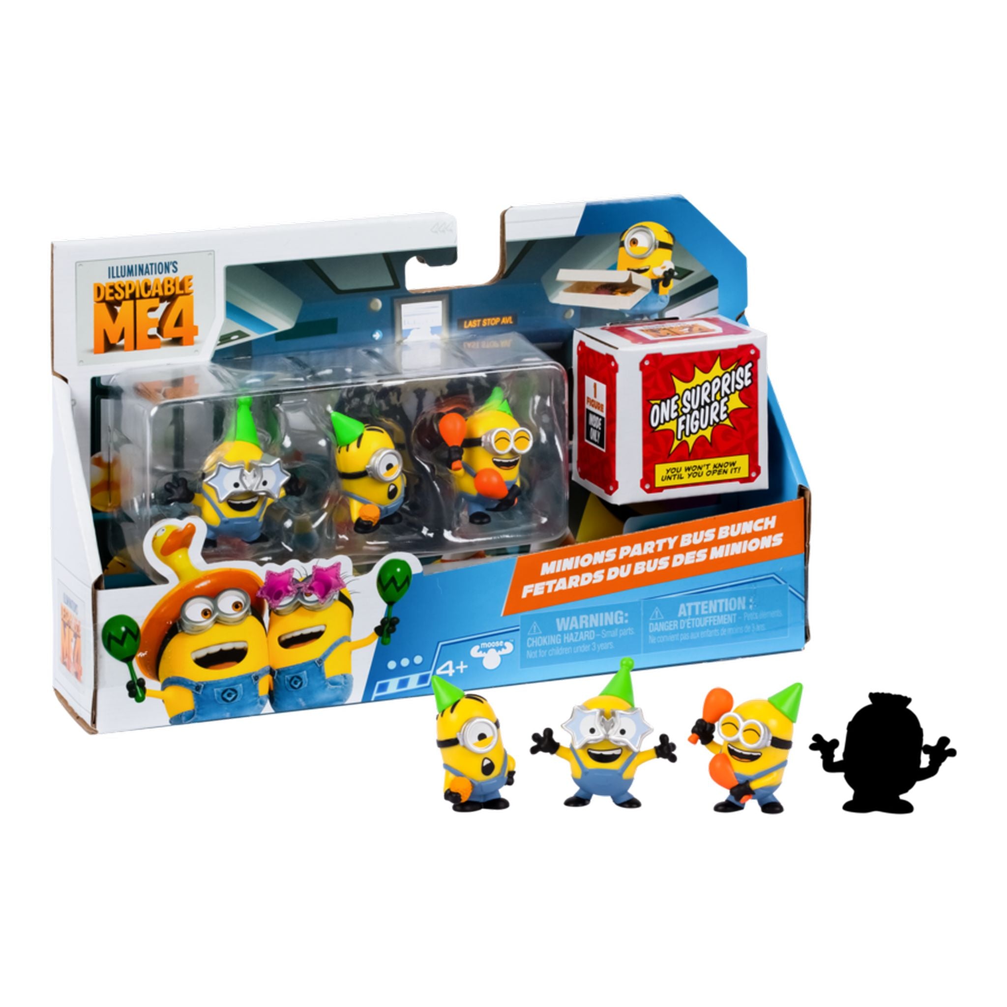 Despicable Me 4 Minions Party Bus Bunch