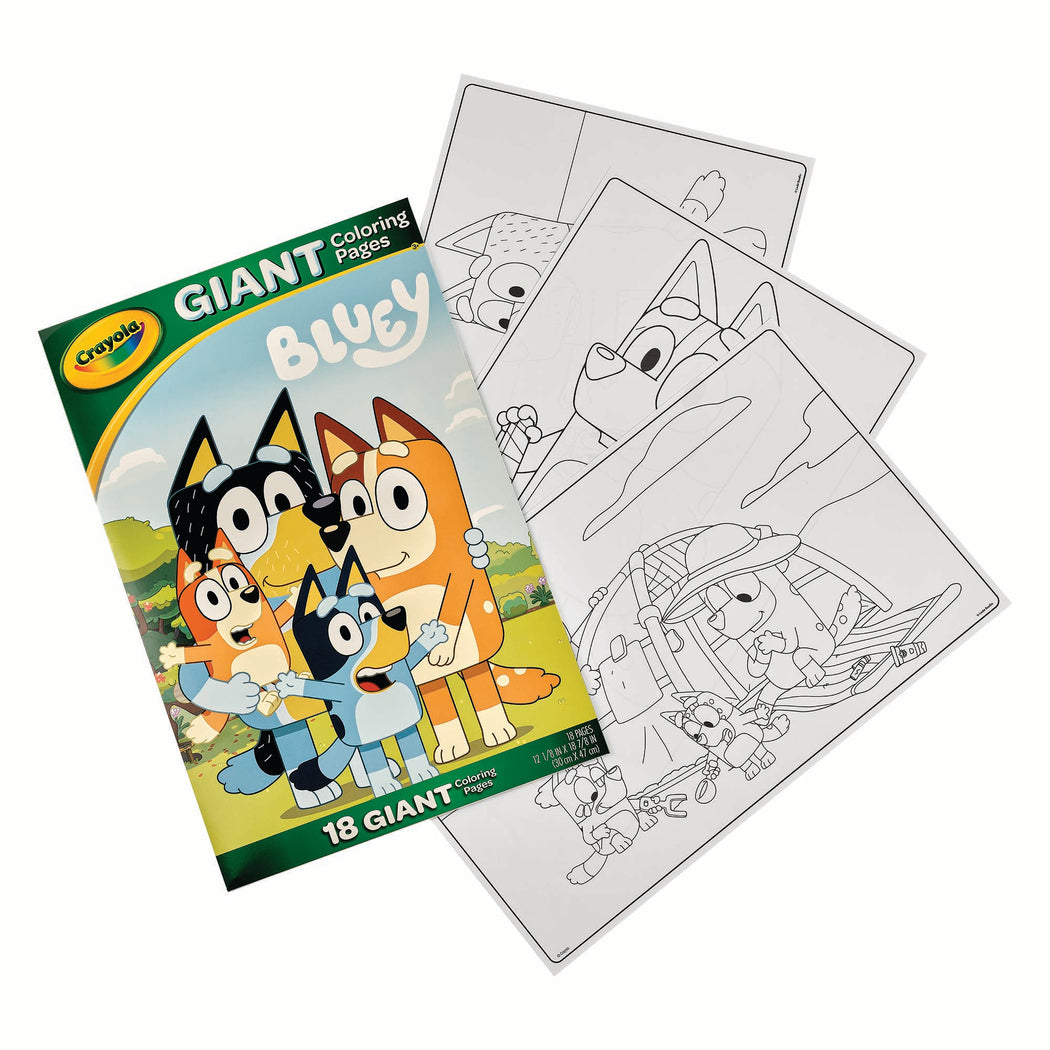 Crayola Giant Colouring Pages Bluey - 2