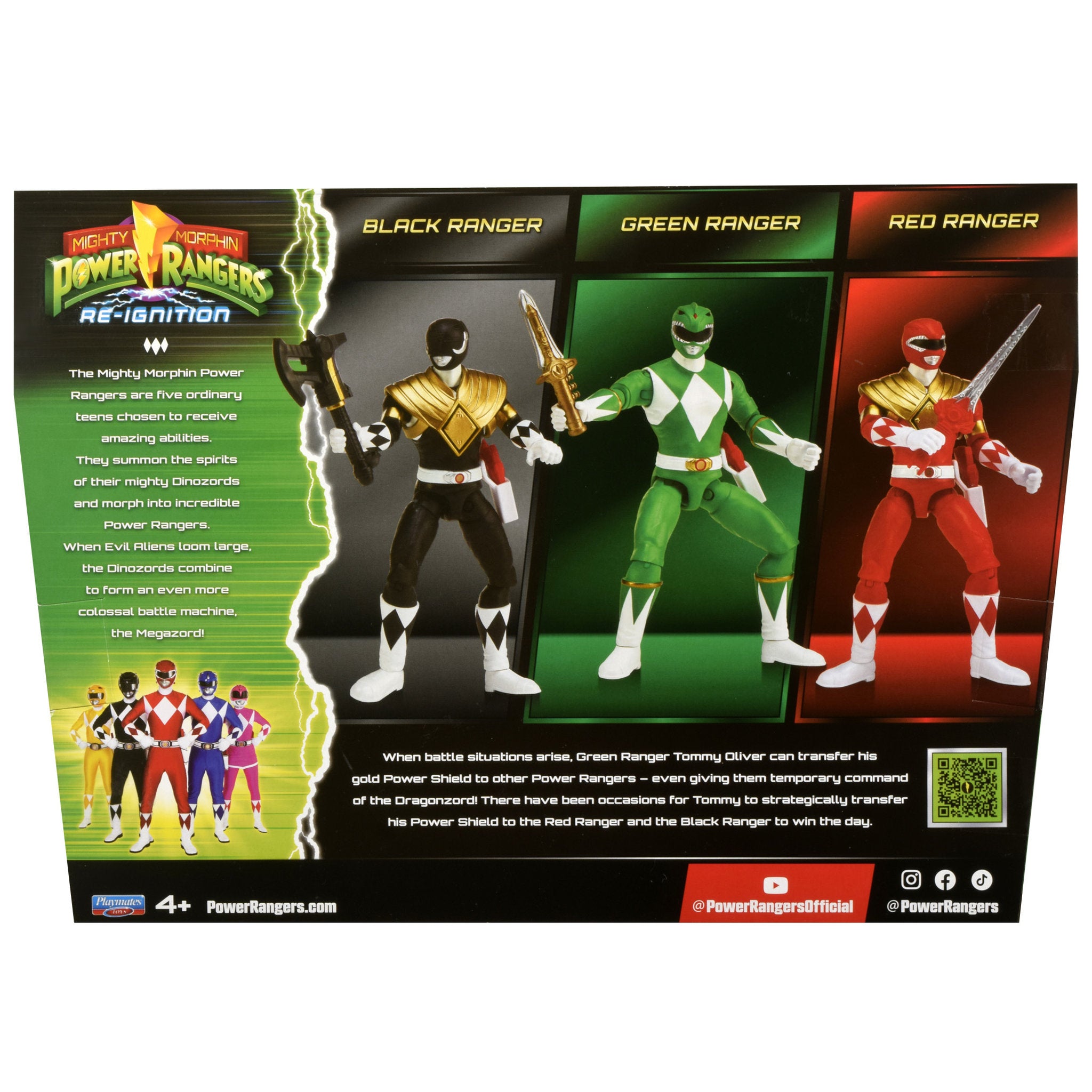 Power Rangers Re-Ignition Power Transfer Action Figure 3 Pack