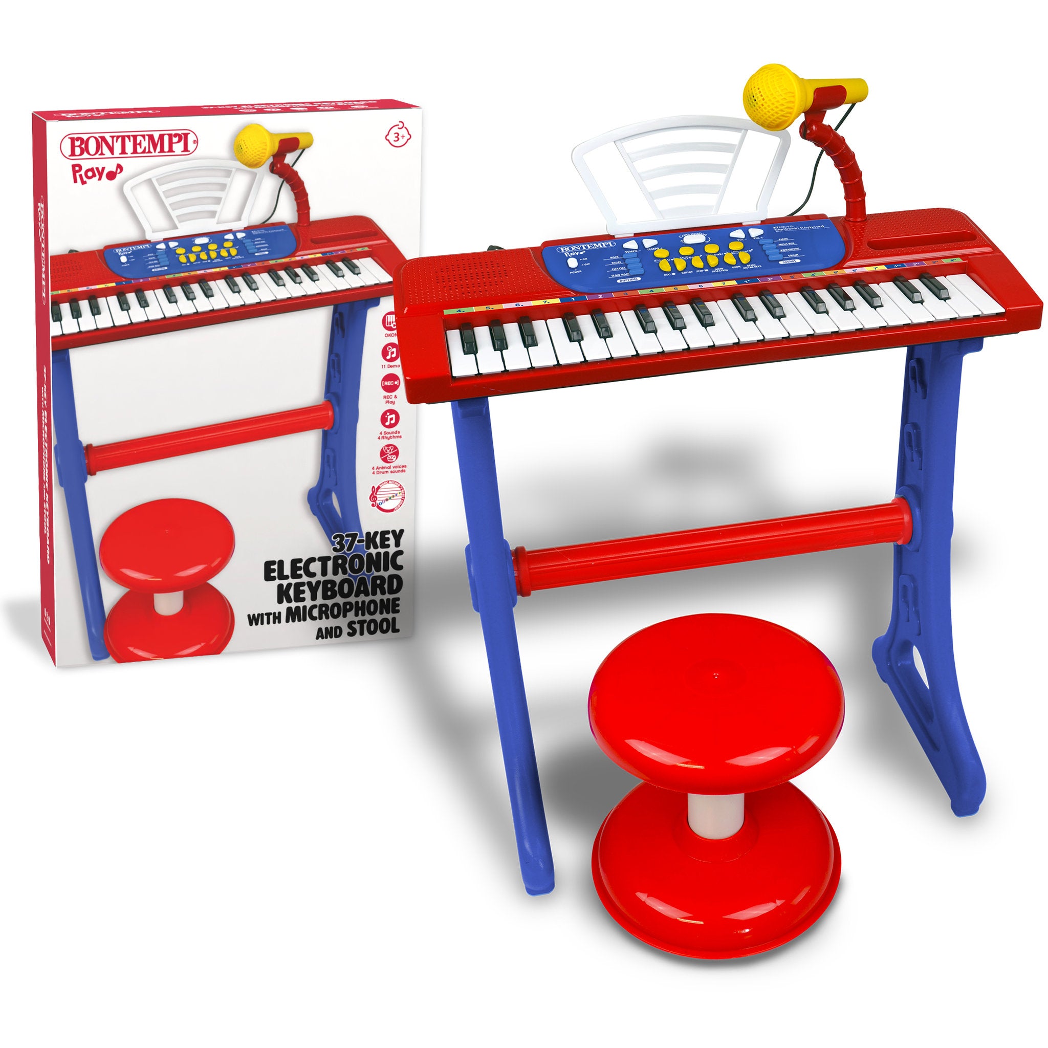 Bontempi 37-Key Electronic Keyboard Set
