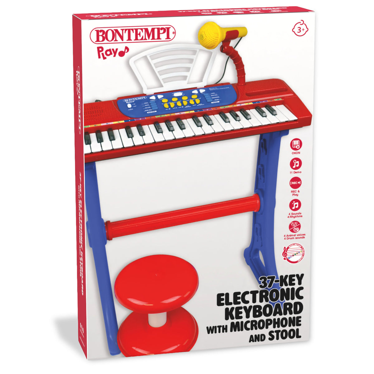Bontempi 37-Key Electronic Keyboard Set