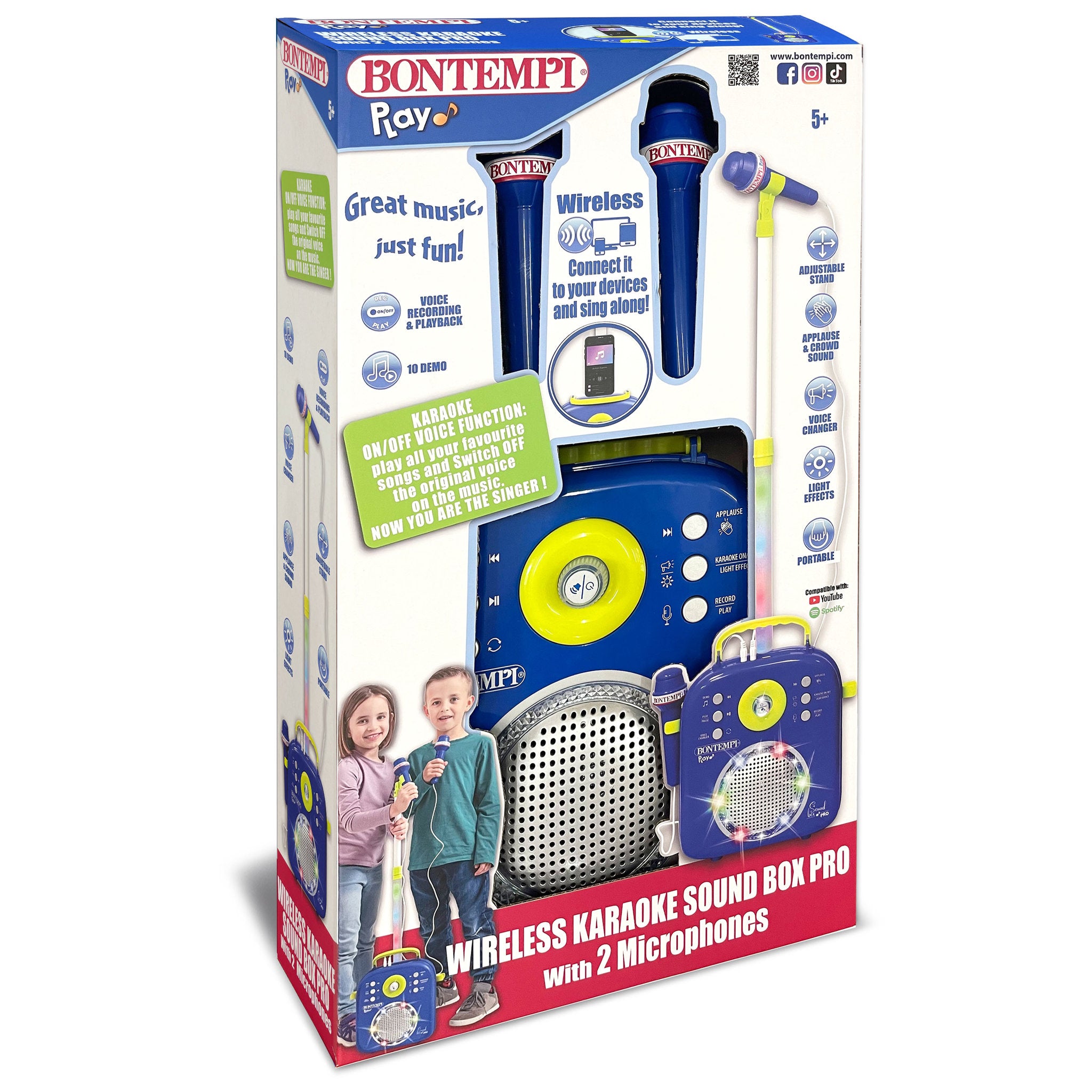 Bontempi Wireless Karaoke Sound Box Pro