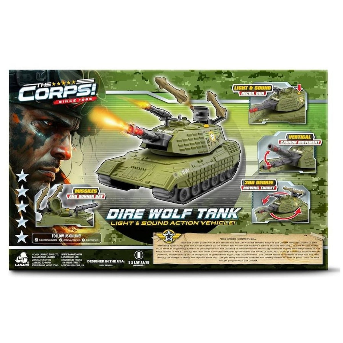 The Corps Dire Wolf Tank