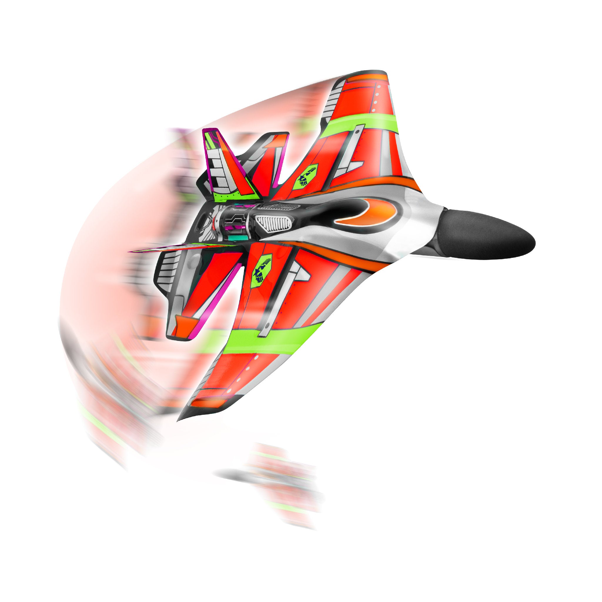 Stunt Flyer Mega Looper With Launcher