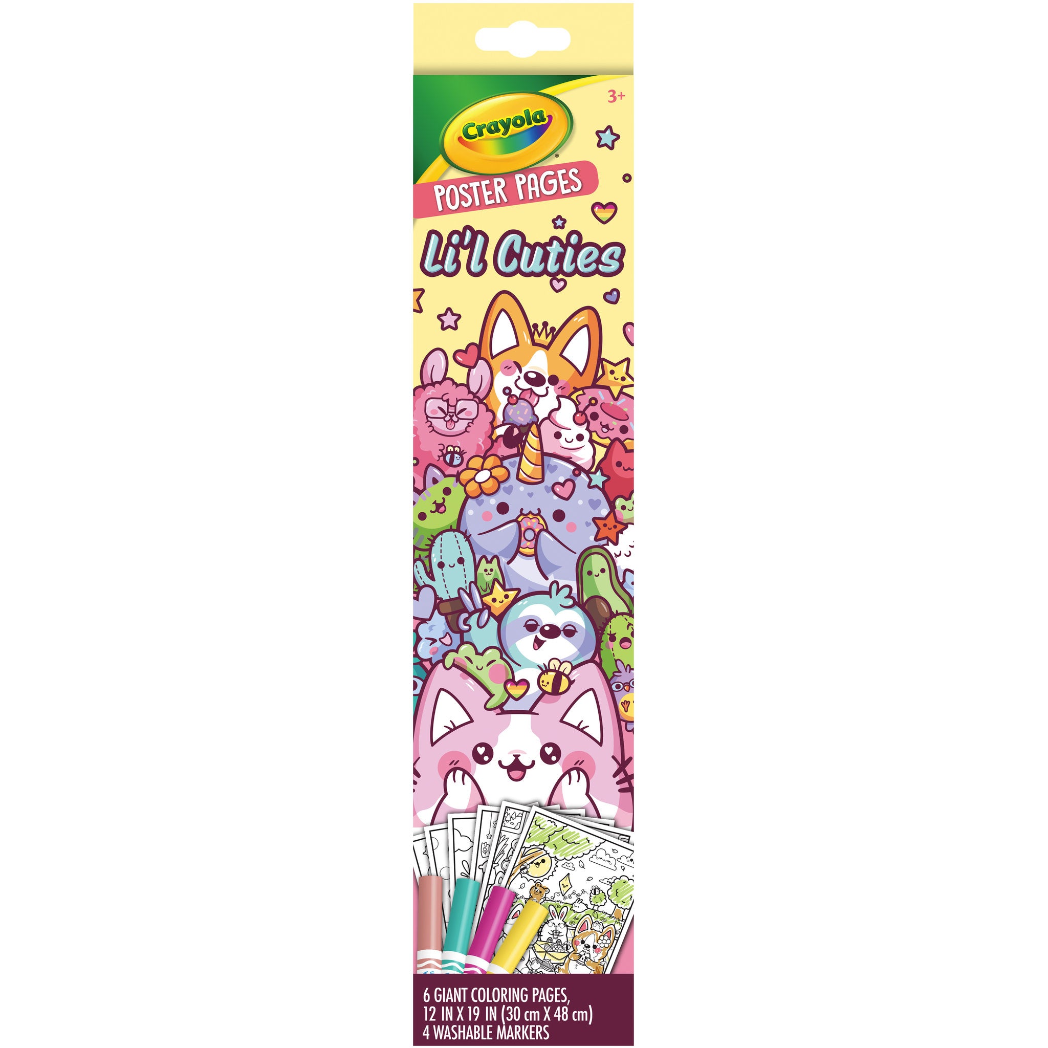 Crayola Poster Pages - Lil Cuties