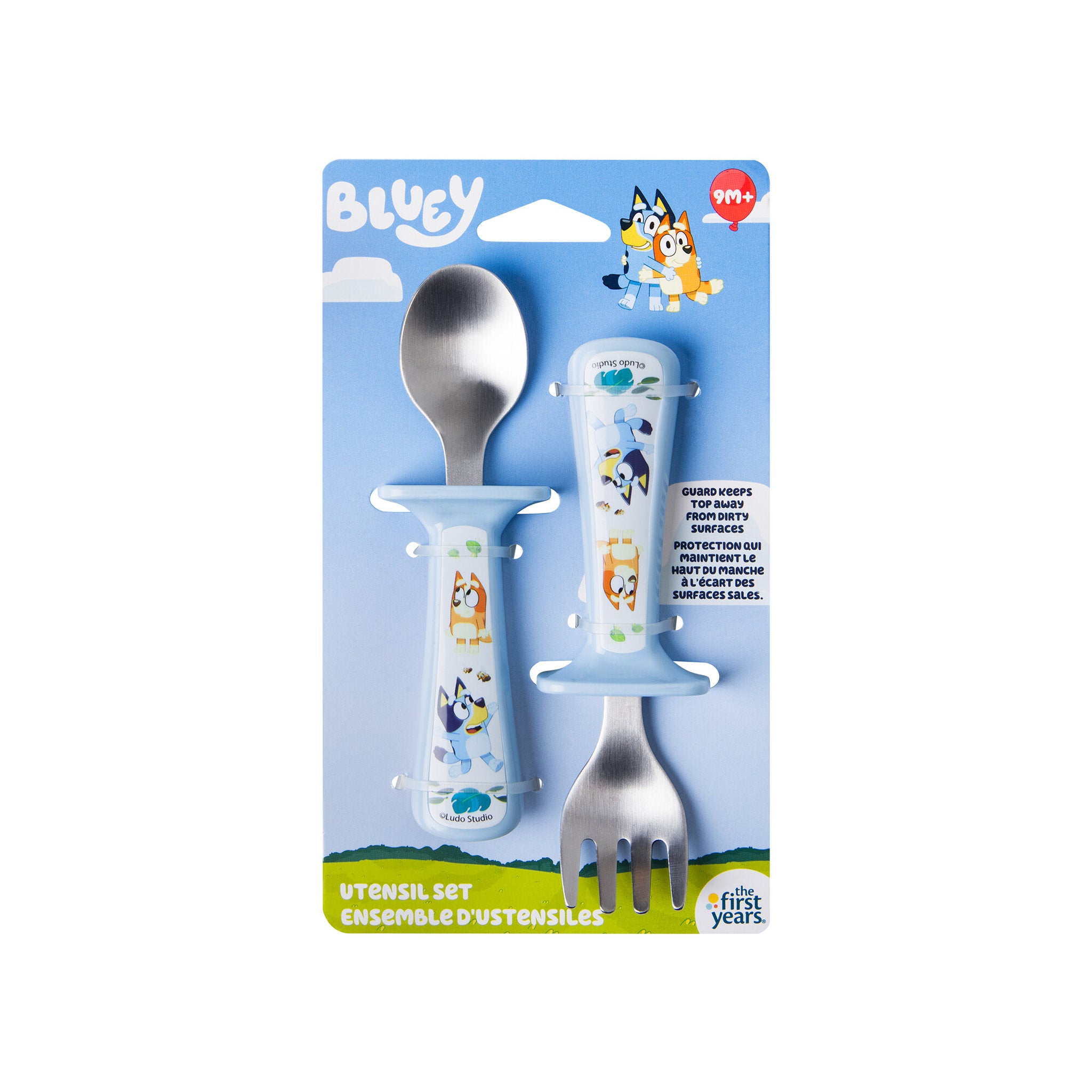 The First Years Bluey Toddler Utensils 2 Pack