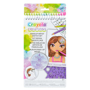 Crayola Creations Compact Make-Up Sketch Set - Toyworld Australia