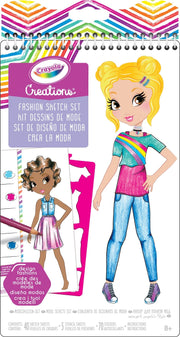 Crayola Creations Fashion Sketch Kit