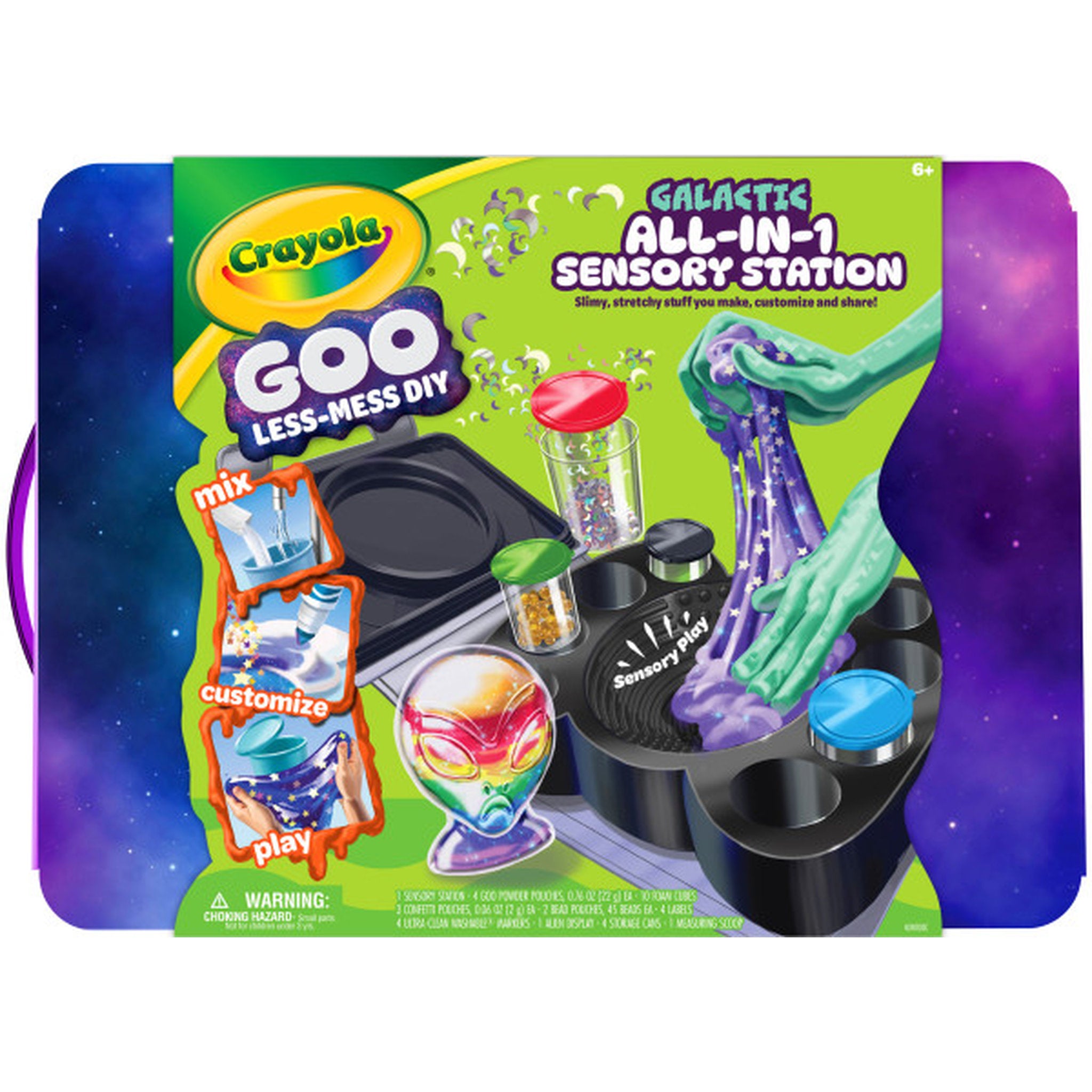 Crayola Goo All-In-1 Galactic Sensory Station