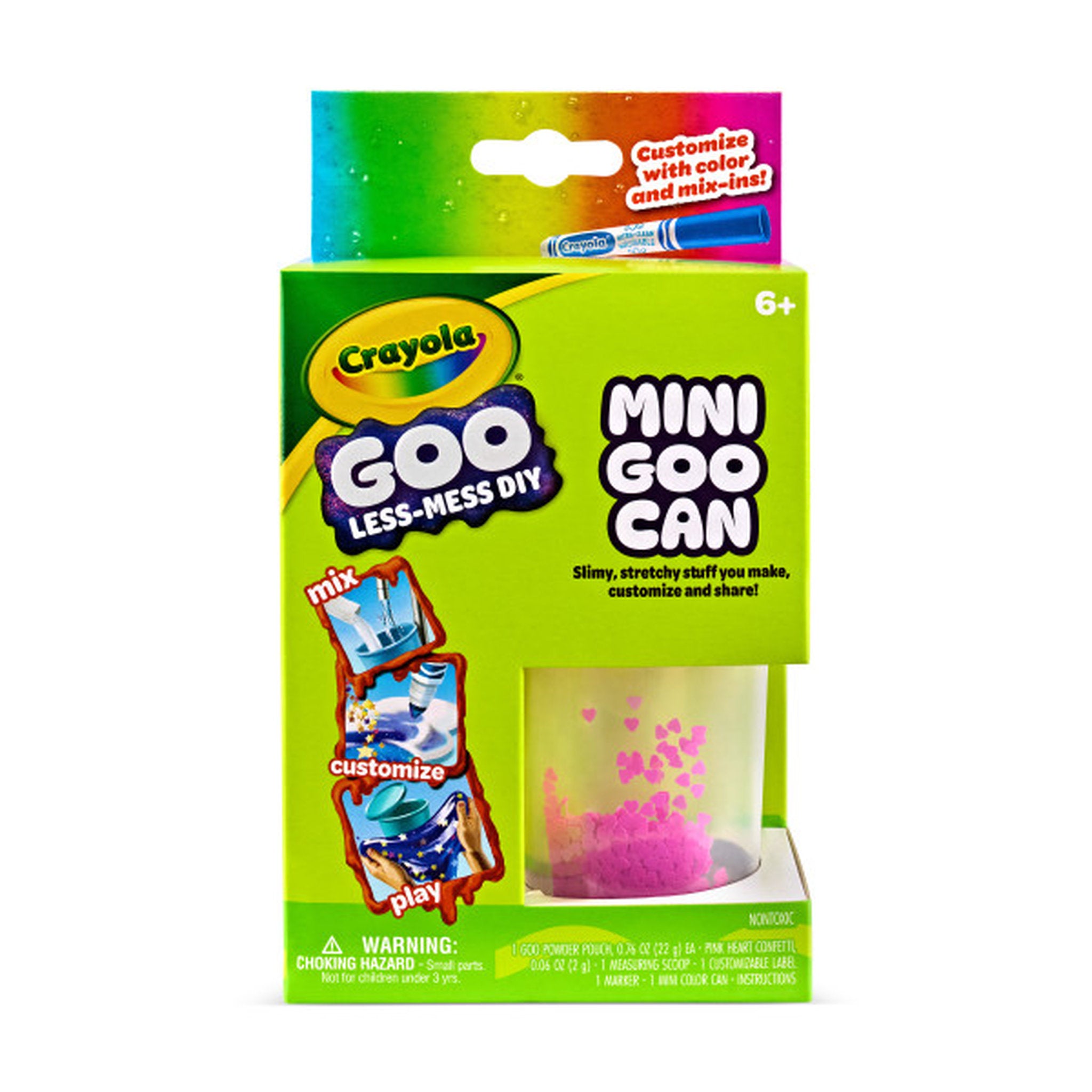 Crayola Goo DIY Mini Goo Cans