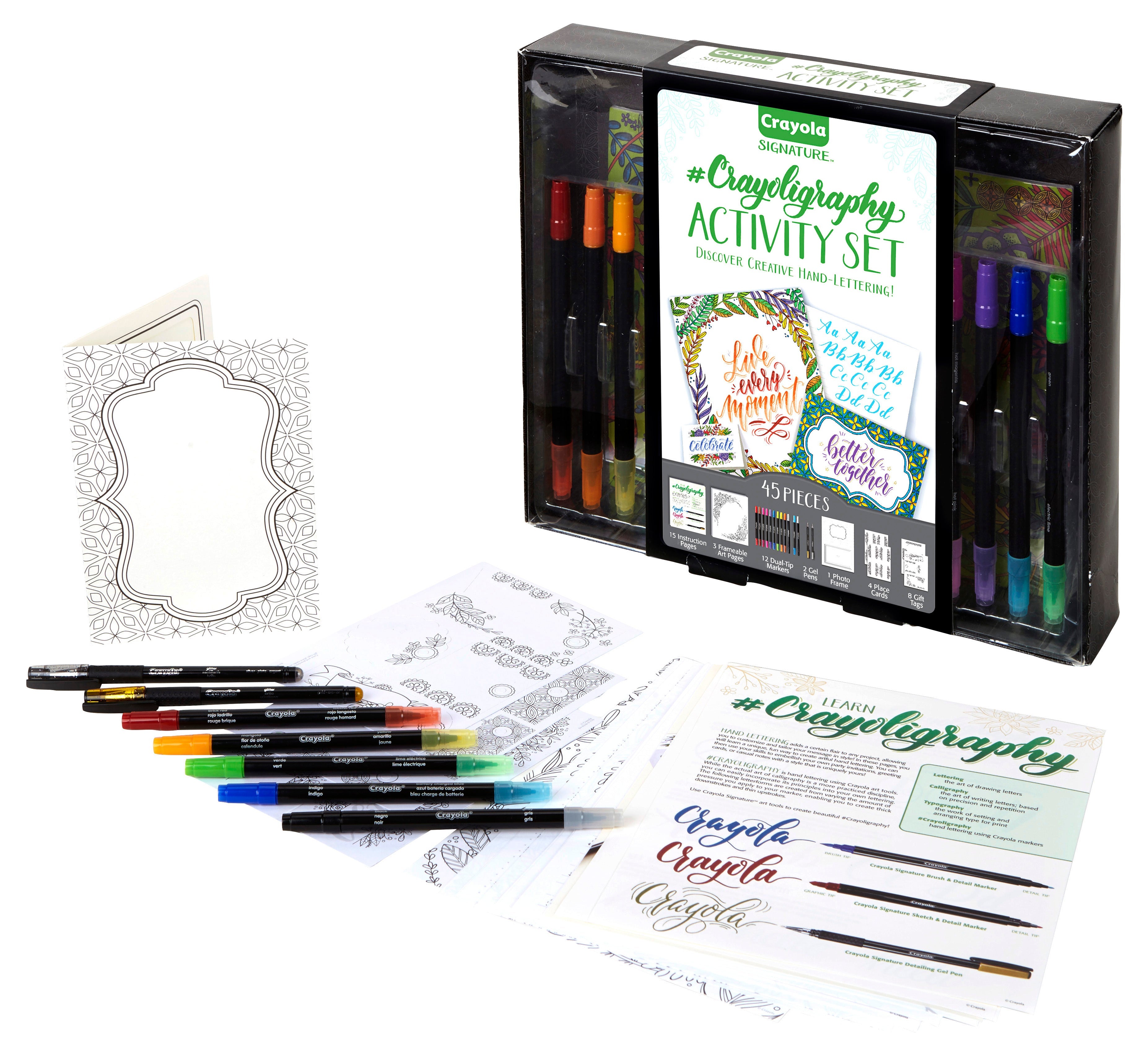 Crayola Signature Crayoligraphy Hand Lettering Kit