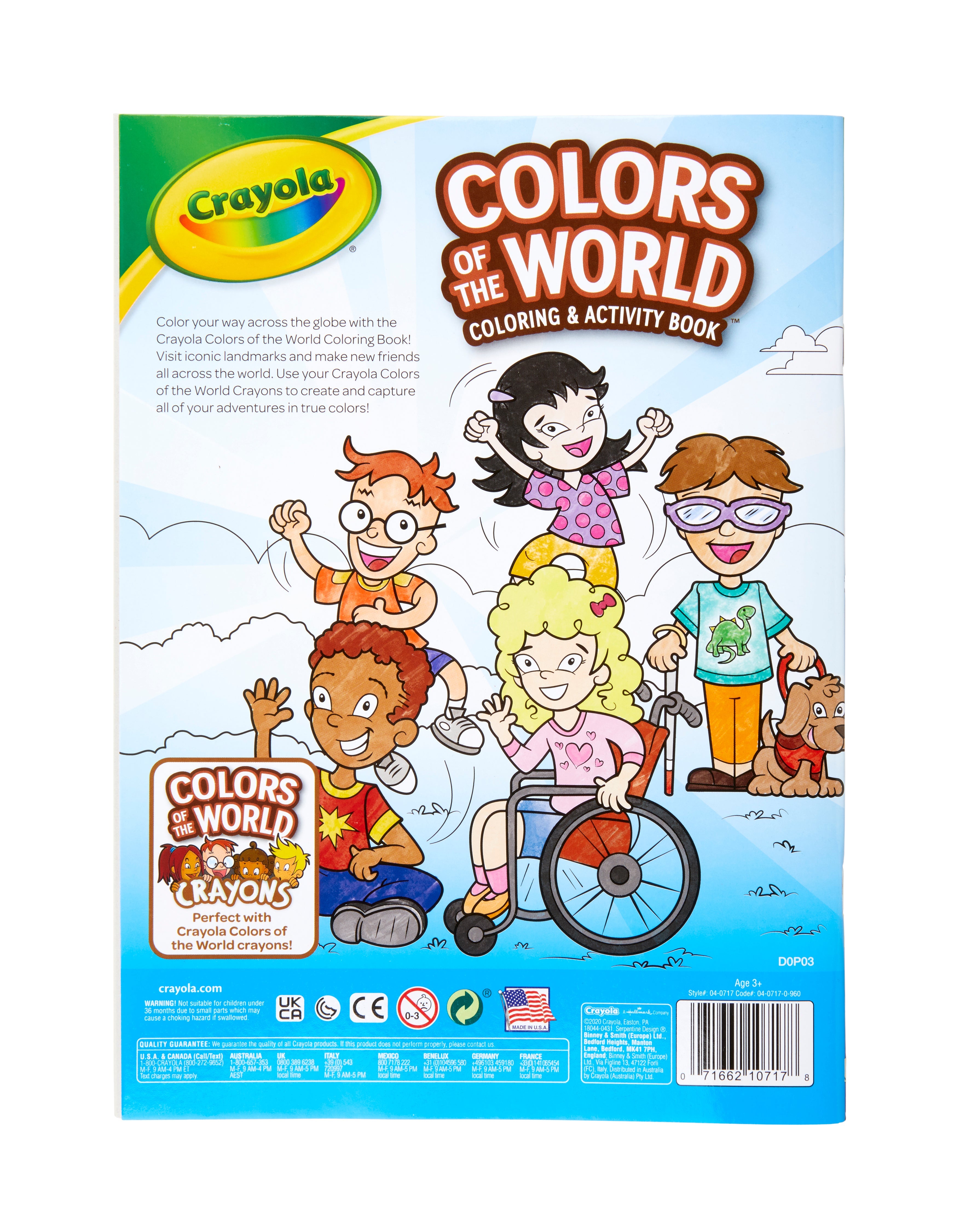 Crayola Colours Of The World Colouring & Activity Book
