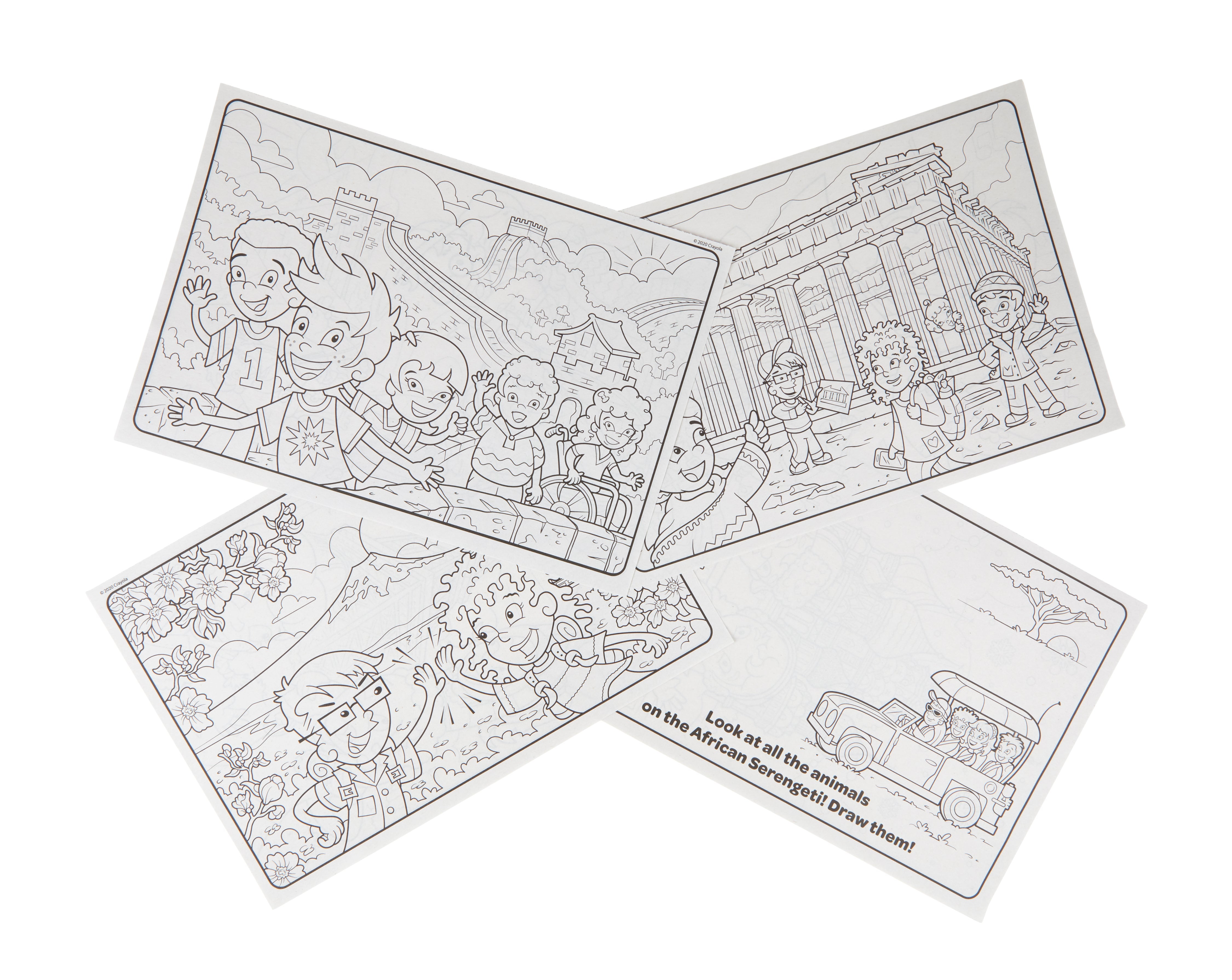 Crayola Colours Of The World Colouring & Activity Book