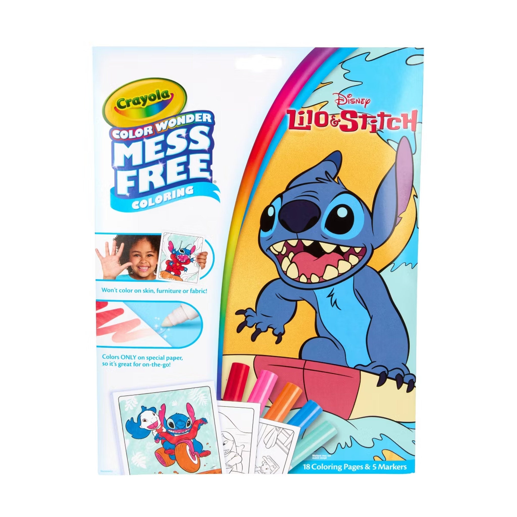 Crayola Colour Wonder Mess Free Colouring Set - Lilo & Stitch