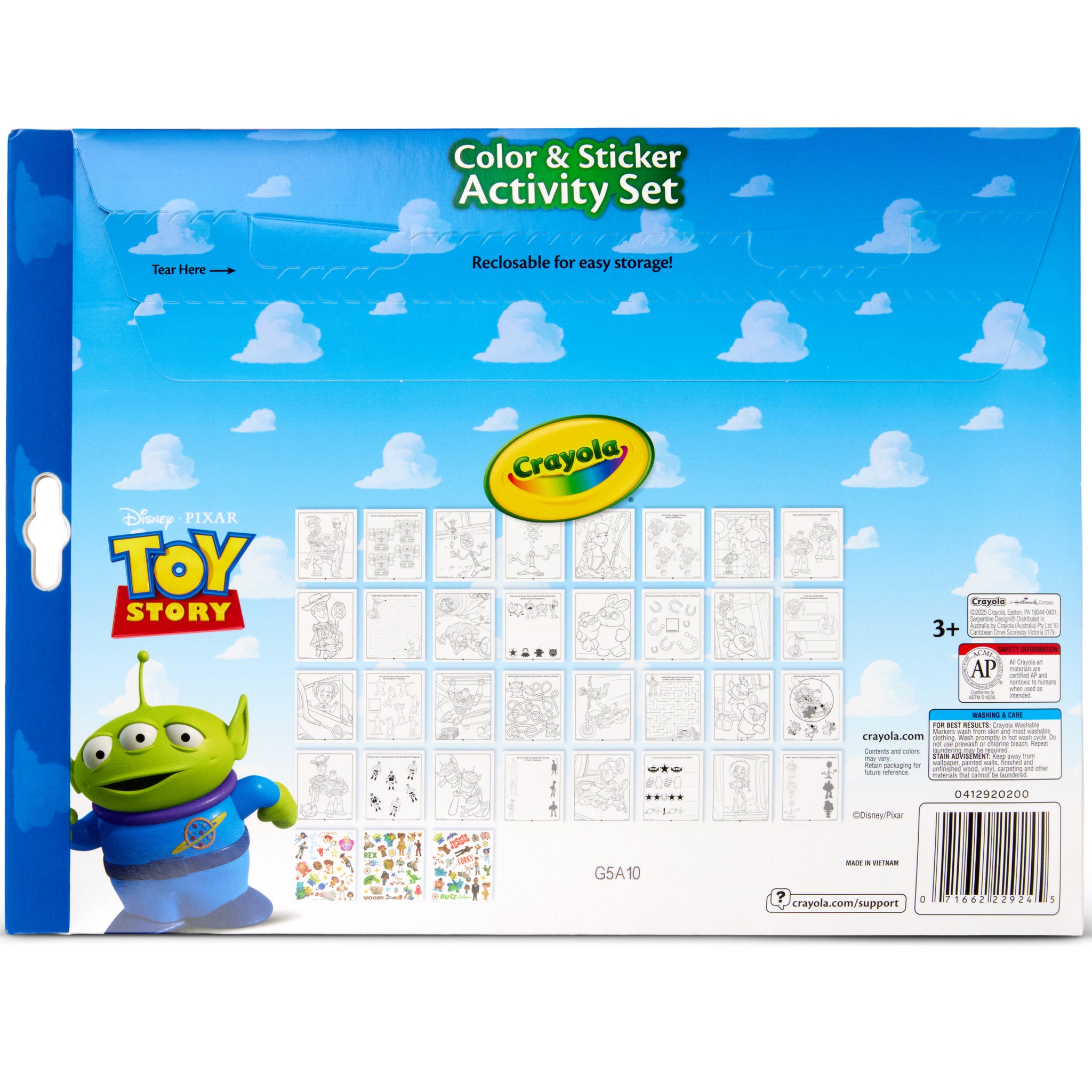 Crayola Toy Story Activity Set