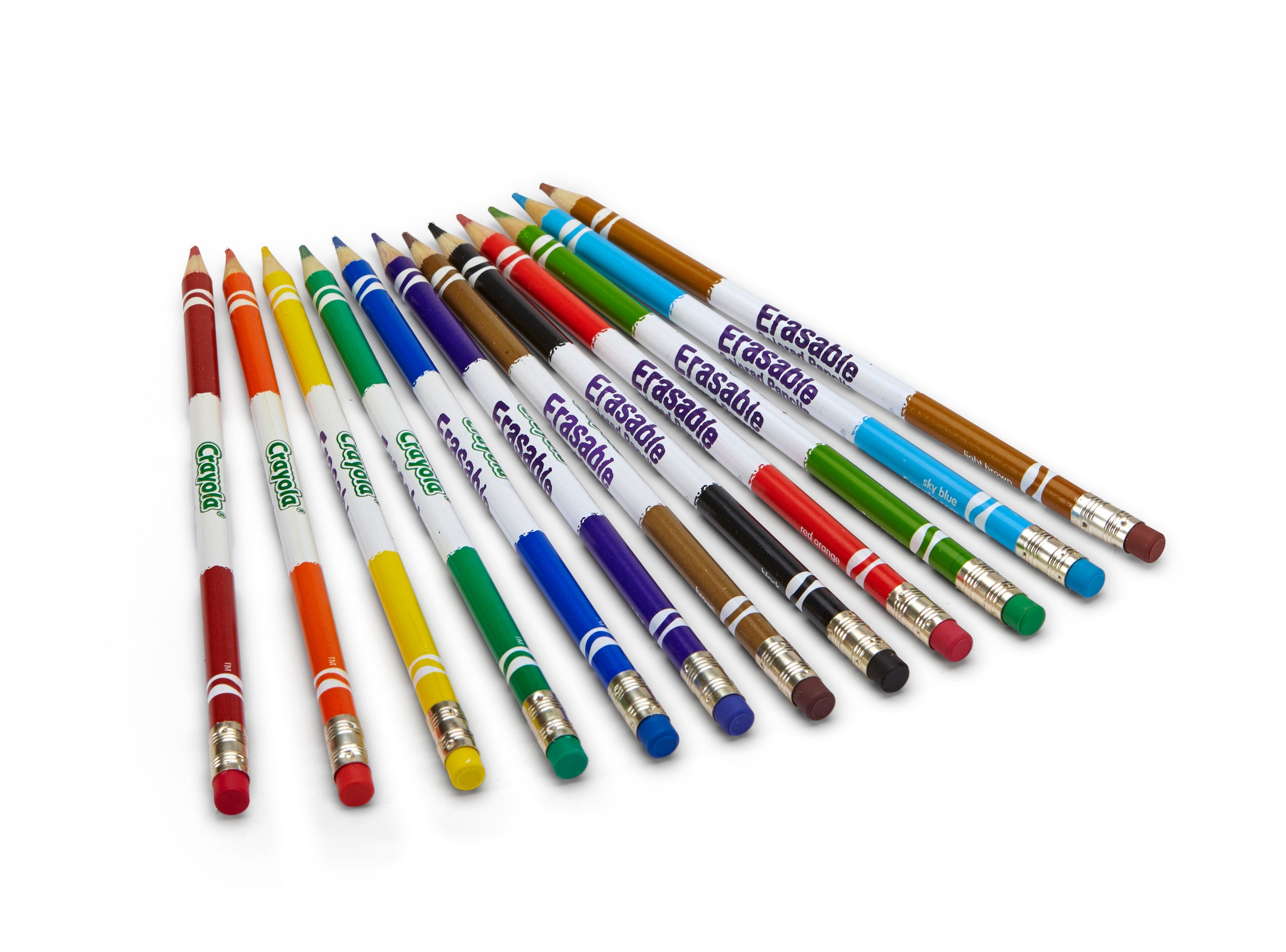 Crayola Erasable Pencils 12 Pack