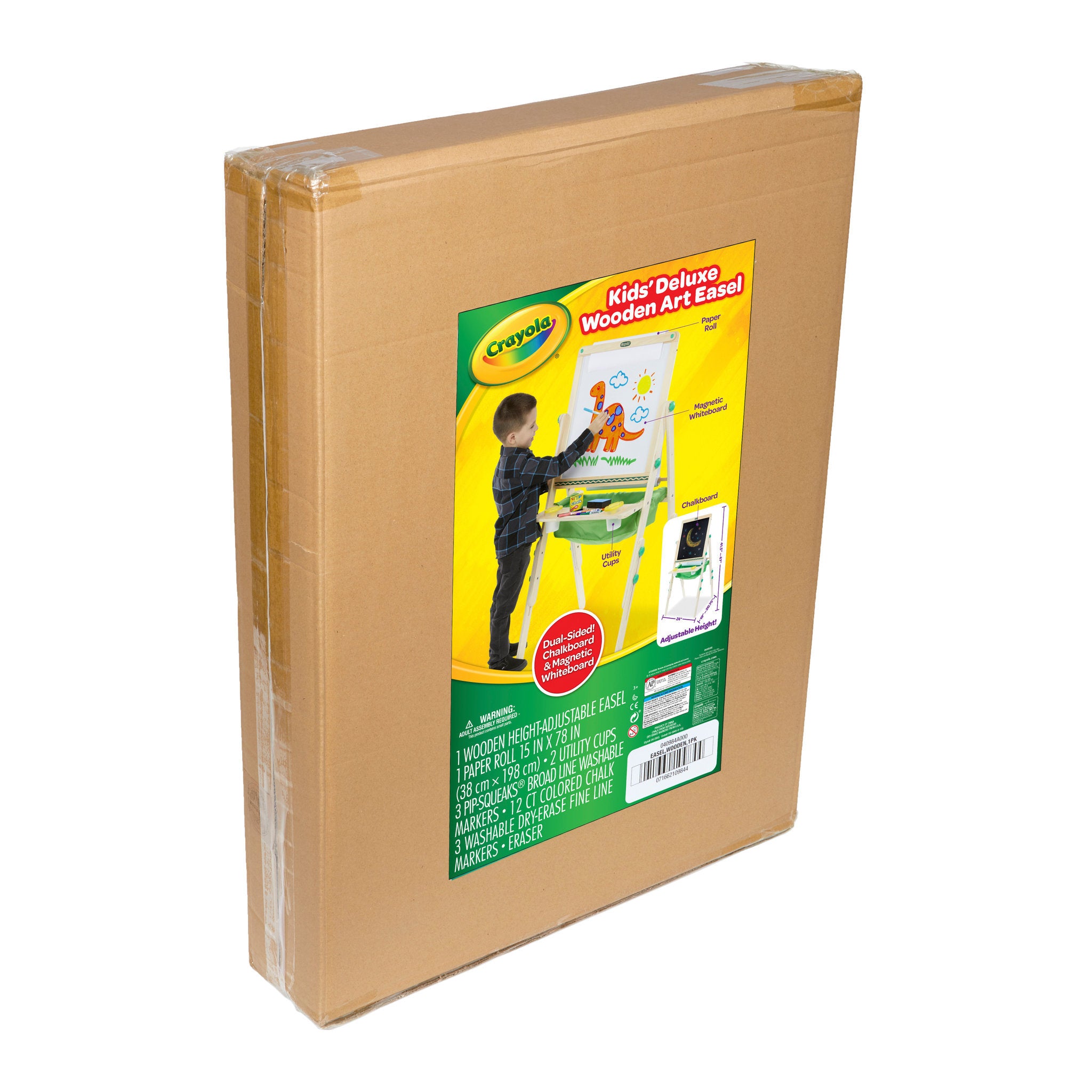 Crayola Kids Deluxe Wooden Art Easel