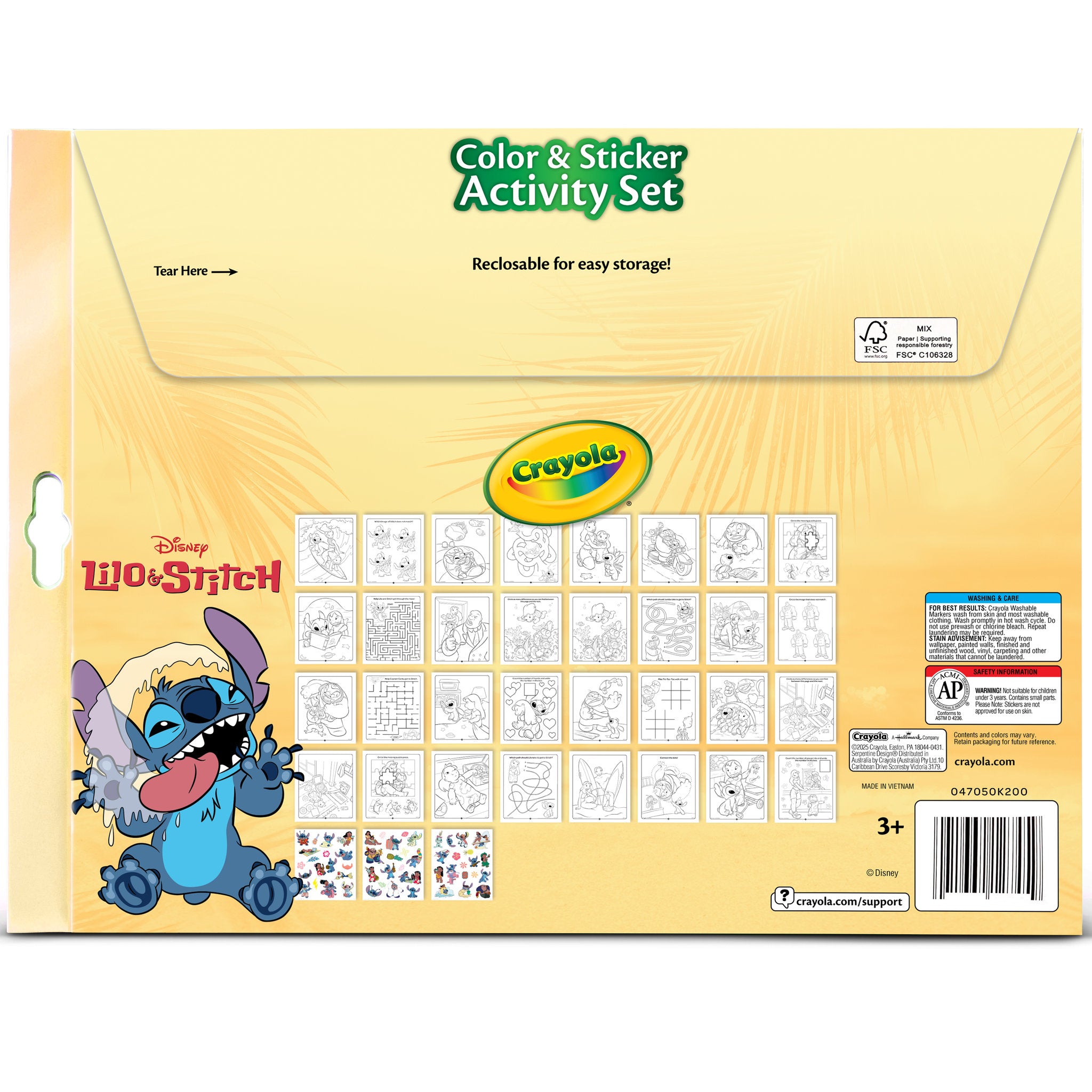 Crayola Lilo & Stitch Activity Set