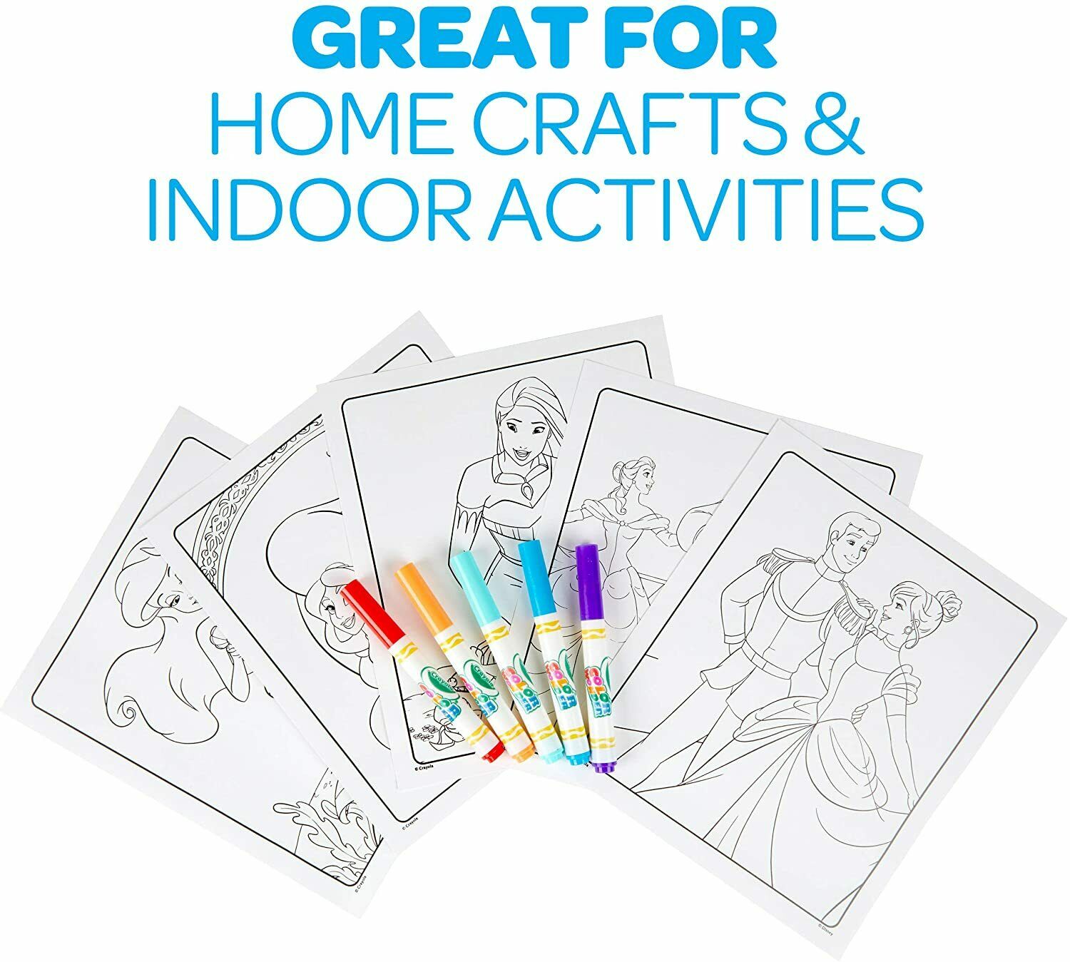 Crayola Colour Wonder Mess Free Disney Princess