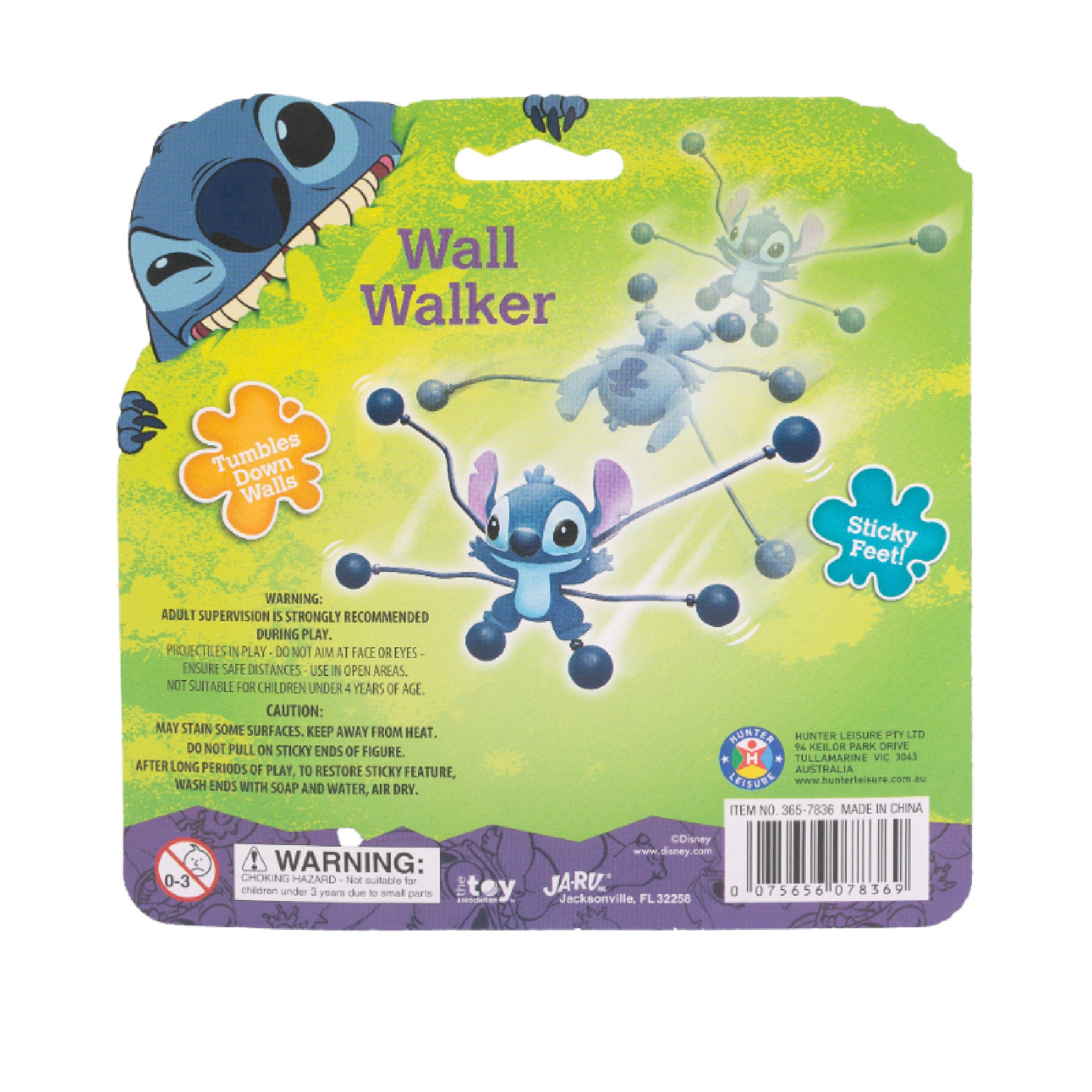 Disney Lilo & Stitch Wall Walker Stitch
