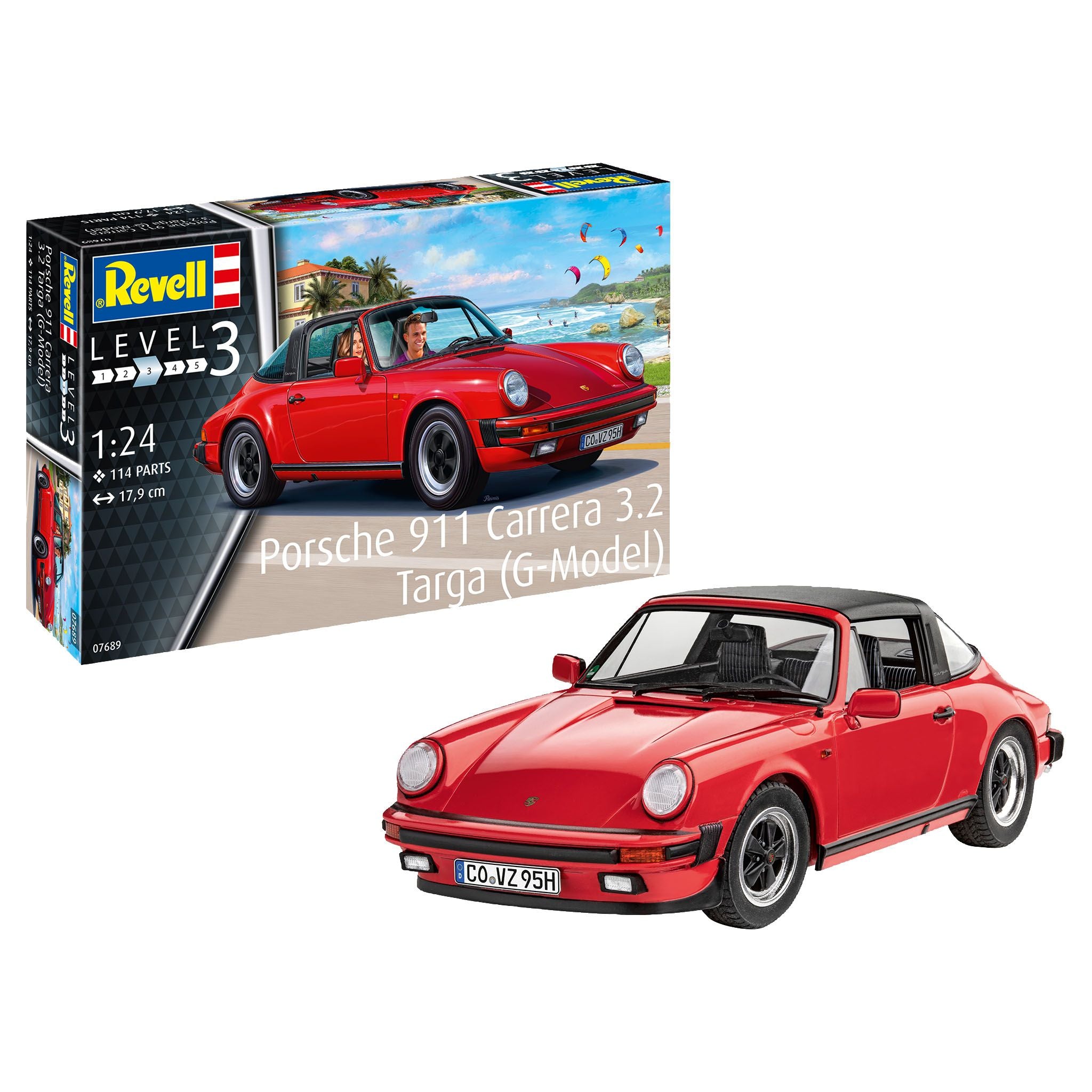 Revell Porsche 911 G Model Targa 1:24 Model Kit