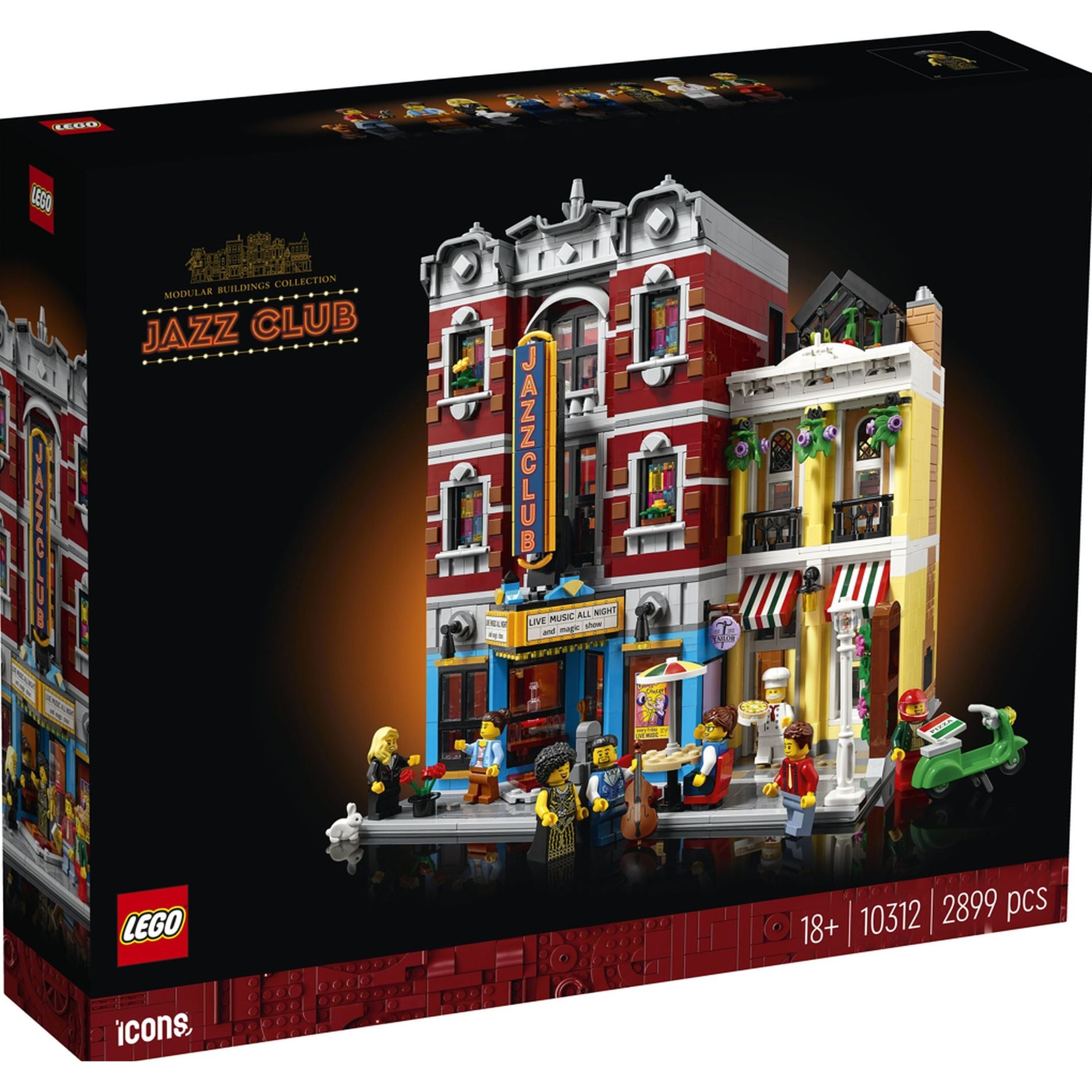 LEGO 10312 Icons Jazz Club - Toyworld Australia