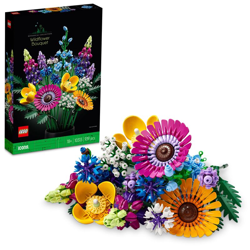 LEGO 10313 Botanicals Wildflower Bouquet - Toyworld Australia