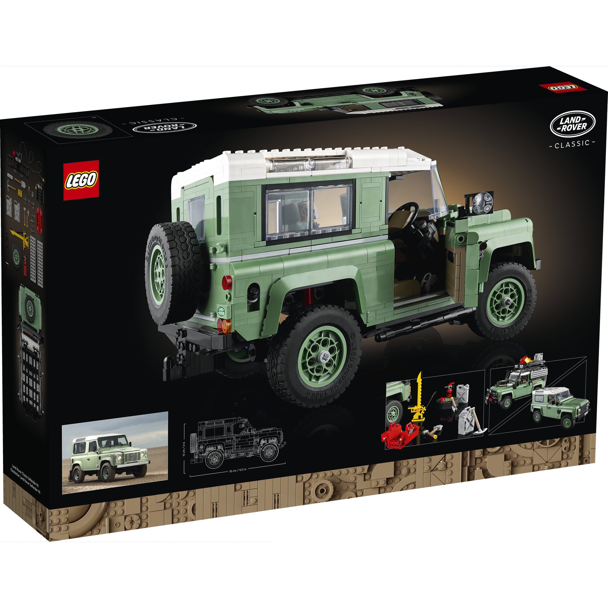 LEGO 10317 Icons Land Rover: Classic Defender 90 – Toyworld Australia