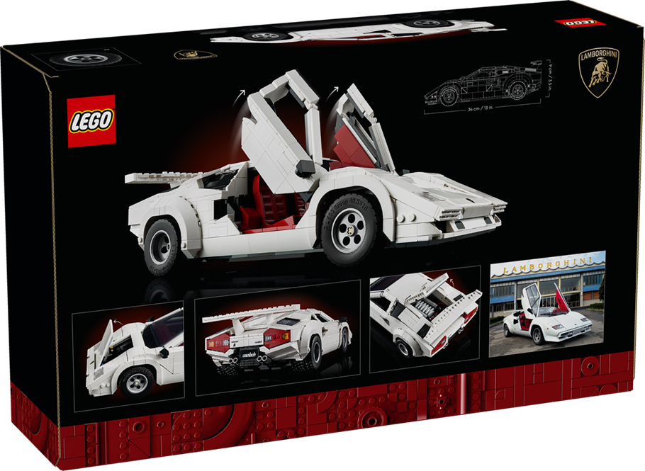 LEGO 10337 Icons Lamborghini Countach 5000 Quattrovalvole