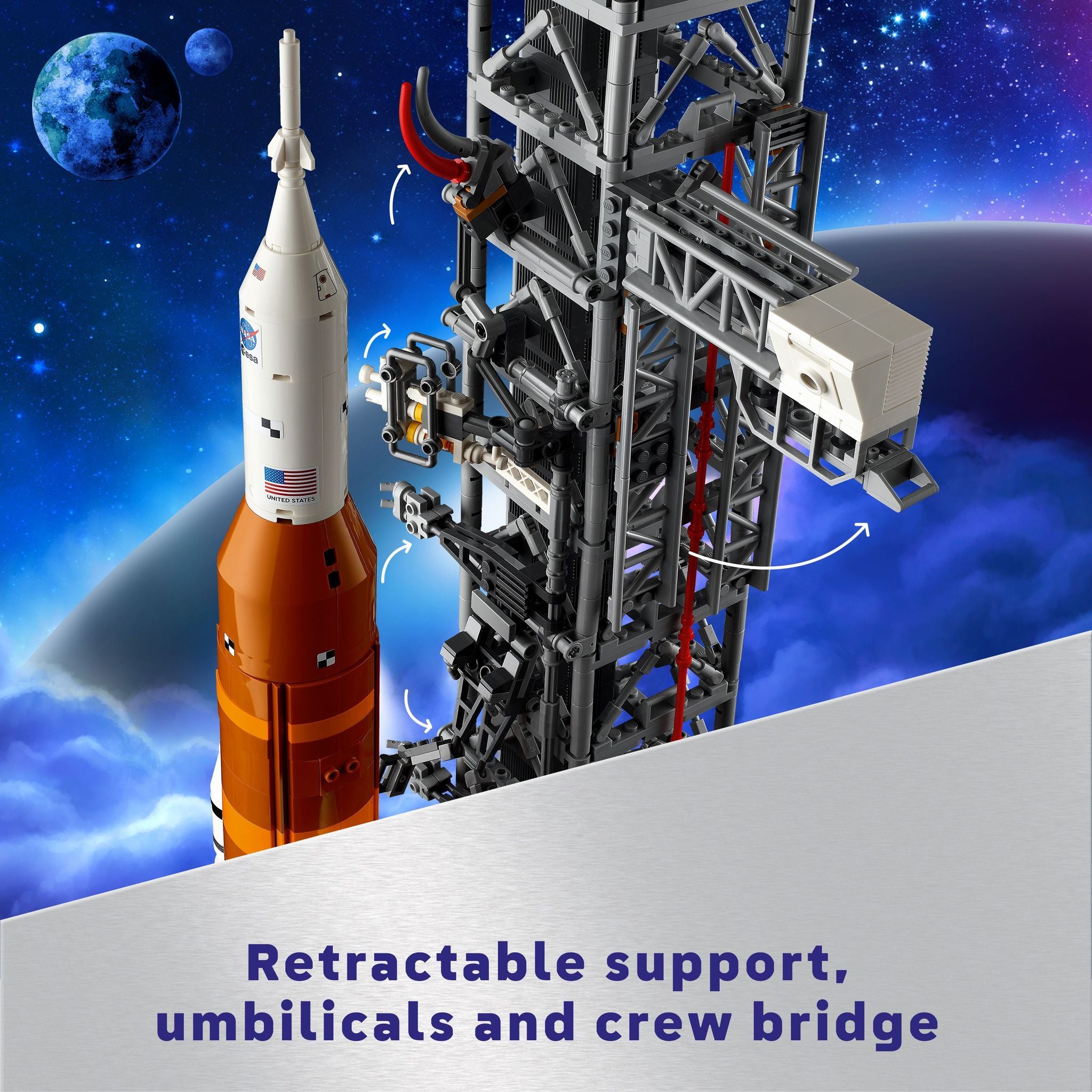 LEGO 10341 Icons NASA Artemis Space Launch System