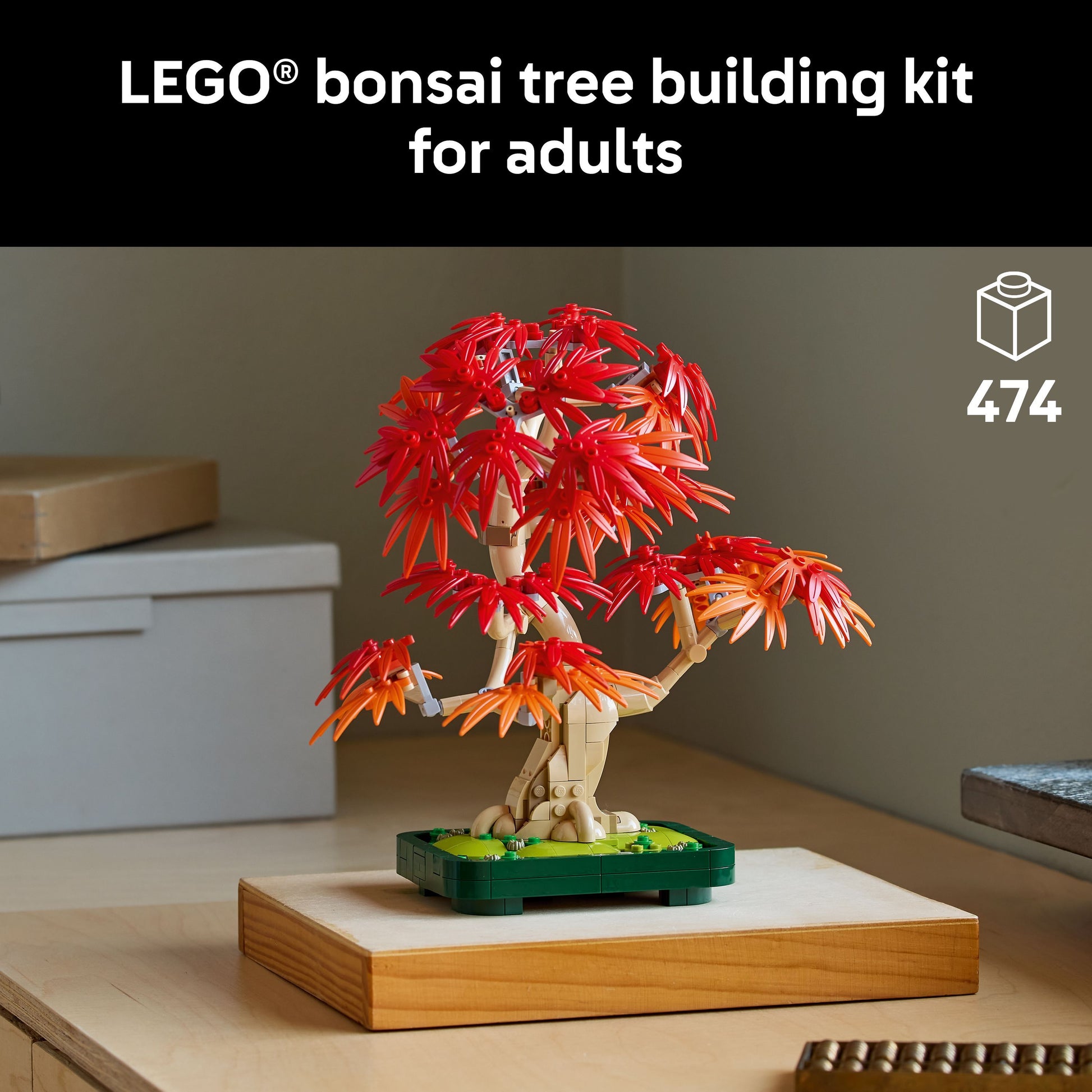 lego bonsai tree australia LEGO 10348 Botanicals Japanese Red Maple Bonsai Tree – Toyworld Australia