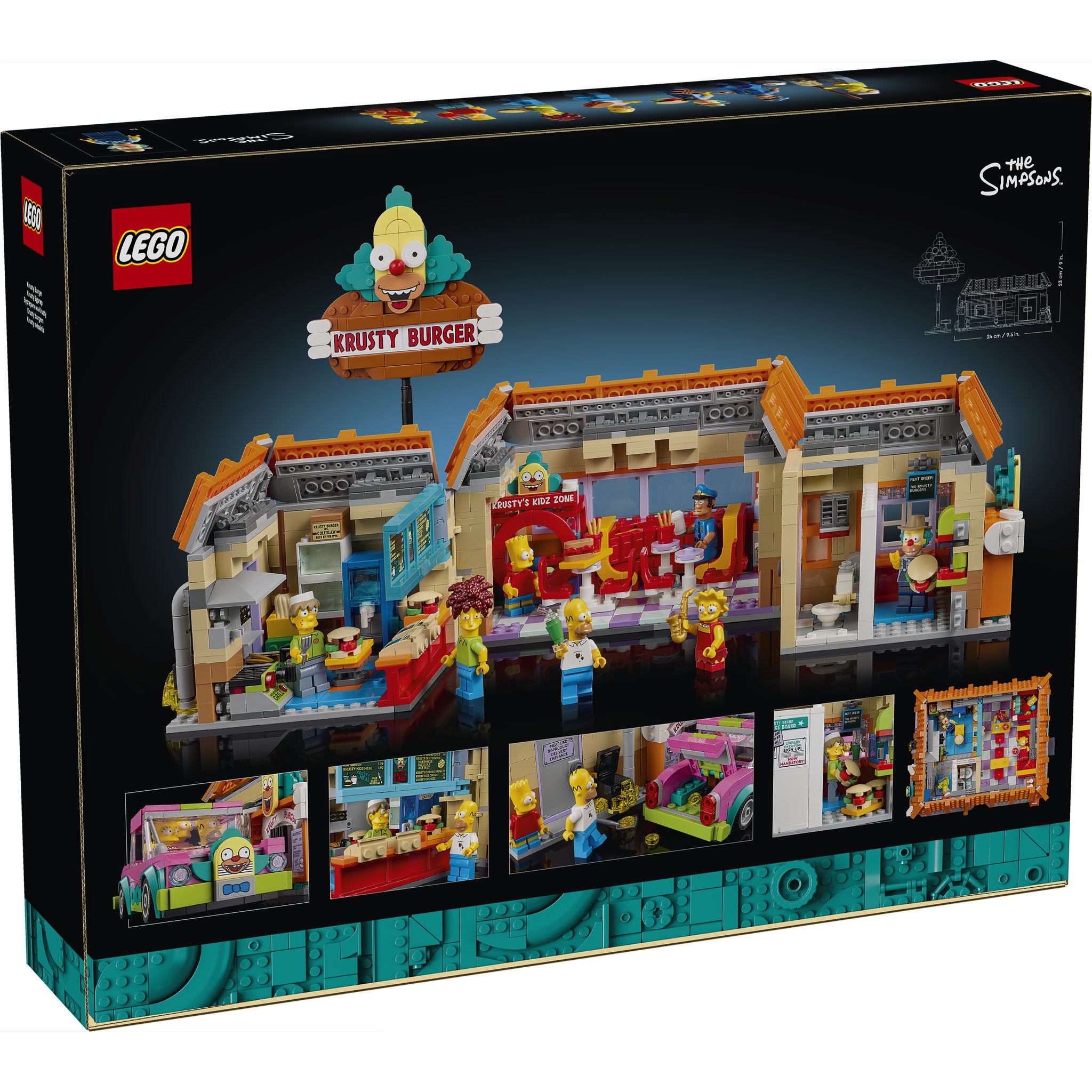 LEGO 10352 Icons The Simpsons: Krusty Burger
