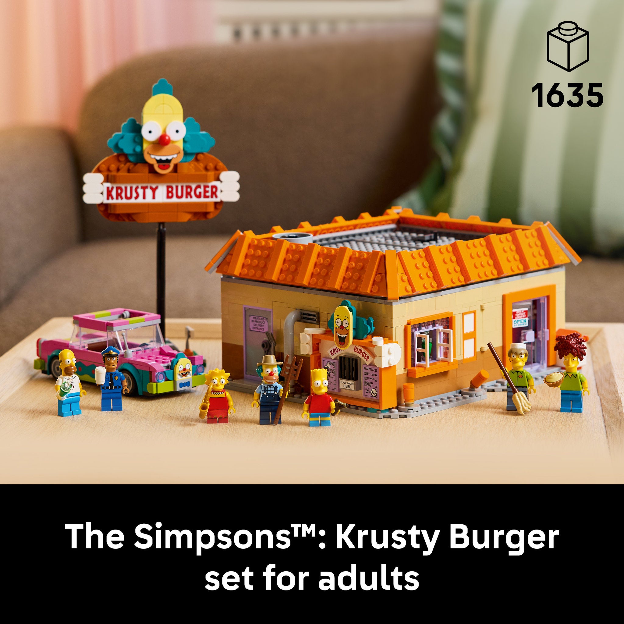 LEGO 10352 Icons The Simpsons: Krusty Burger