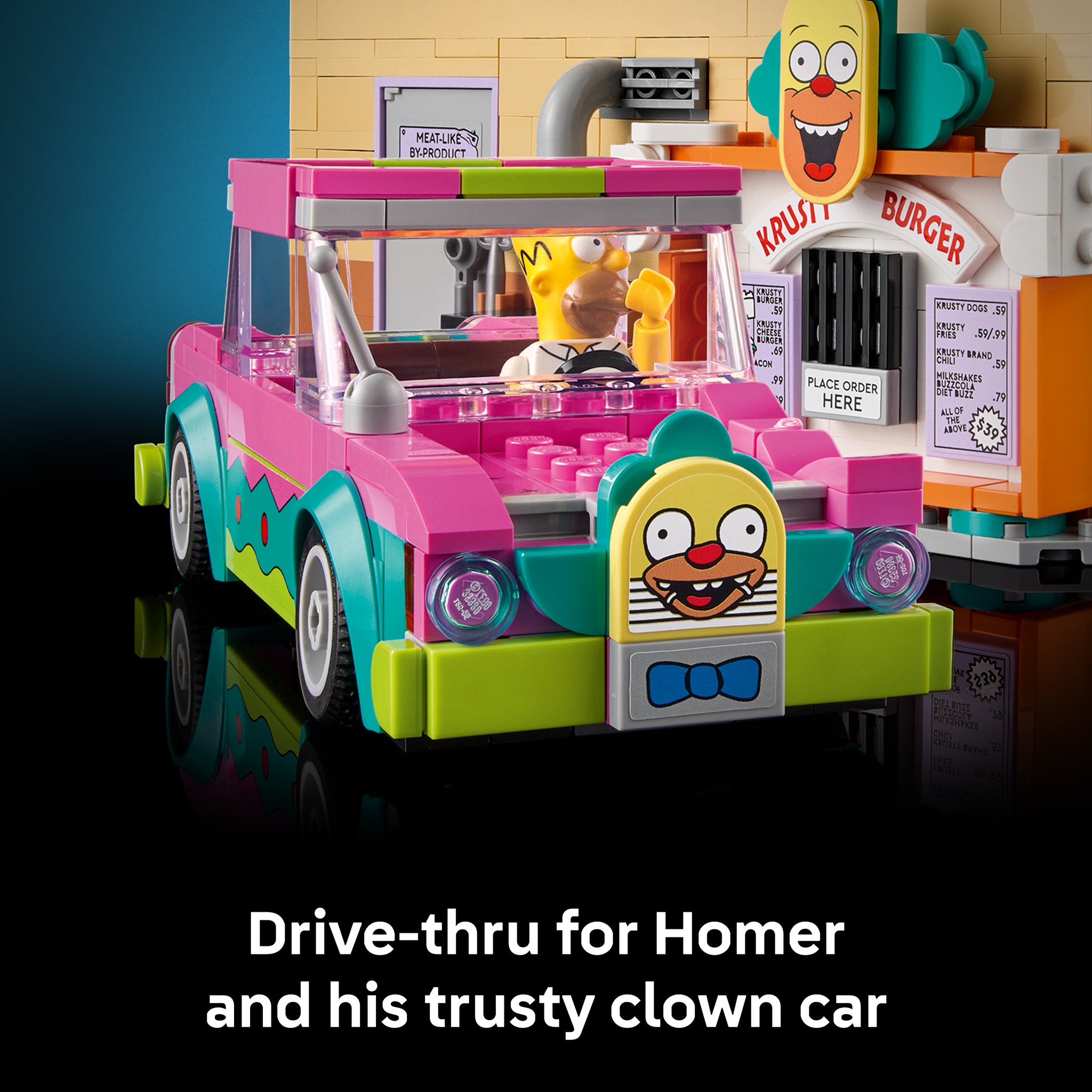 LEGO 10352 Icons The Simpsons: Krusty Burger