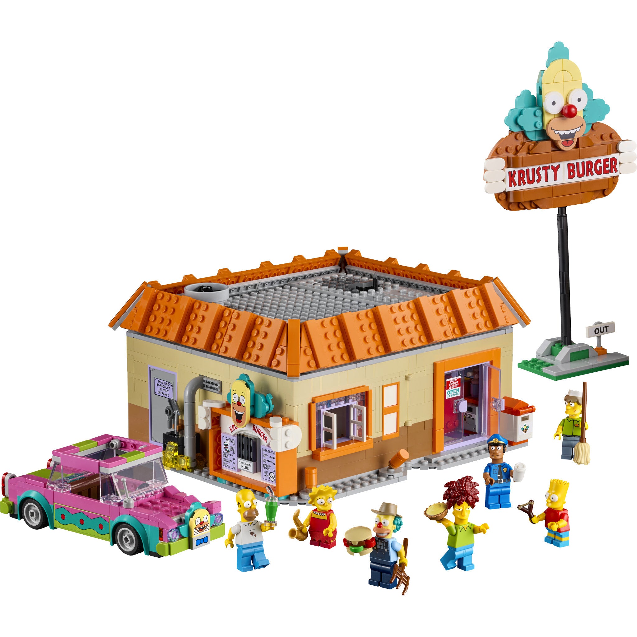 LEGO 10352 Icons The Simpsons: Krusty Burger