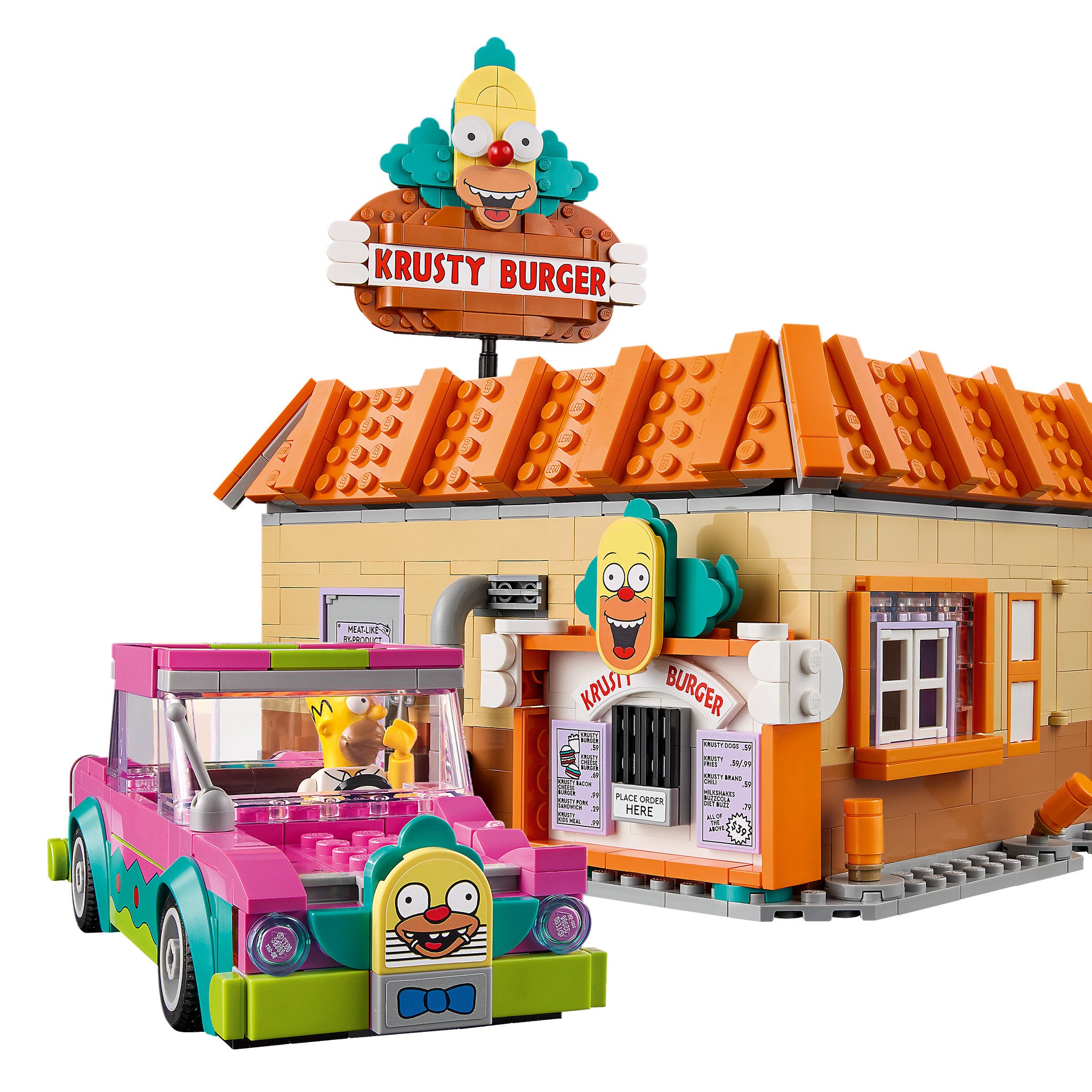 LEGO 10352 Icons The Simpsons: Krusty Burger