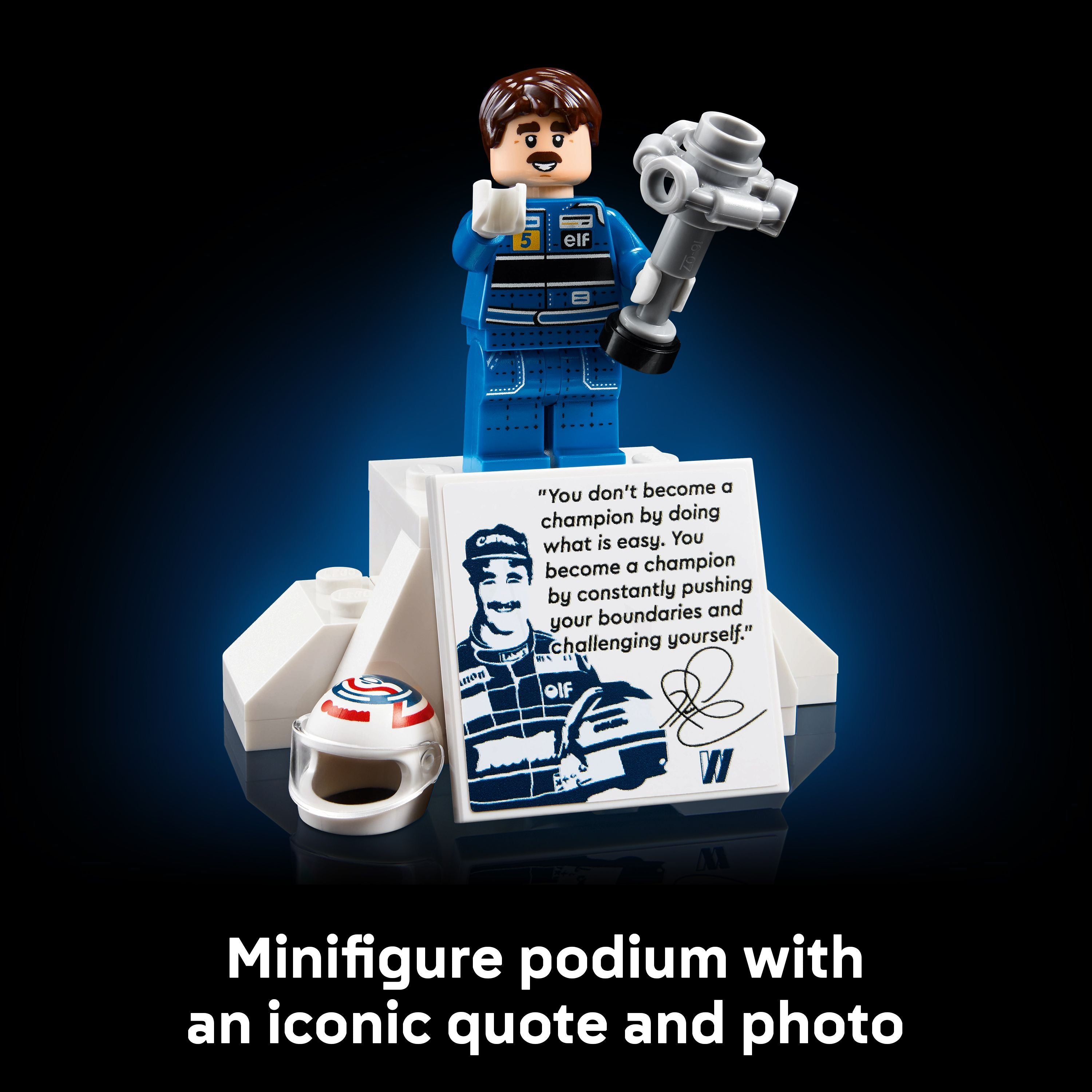 LEGO 10353 Icons Williams Racing FW14B & Nigel Mansell
