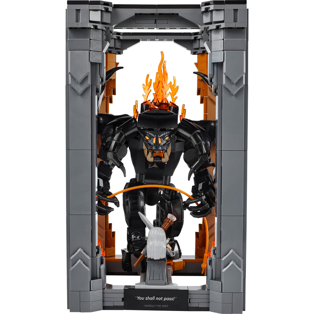 LEGO 10367 Icons The Lord of the Rings Balrog Book Nook - 3
